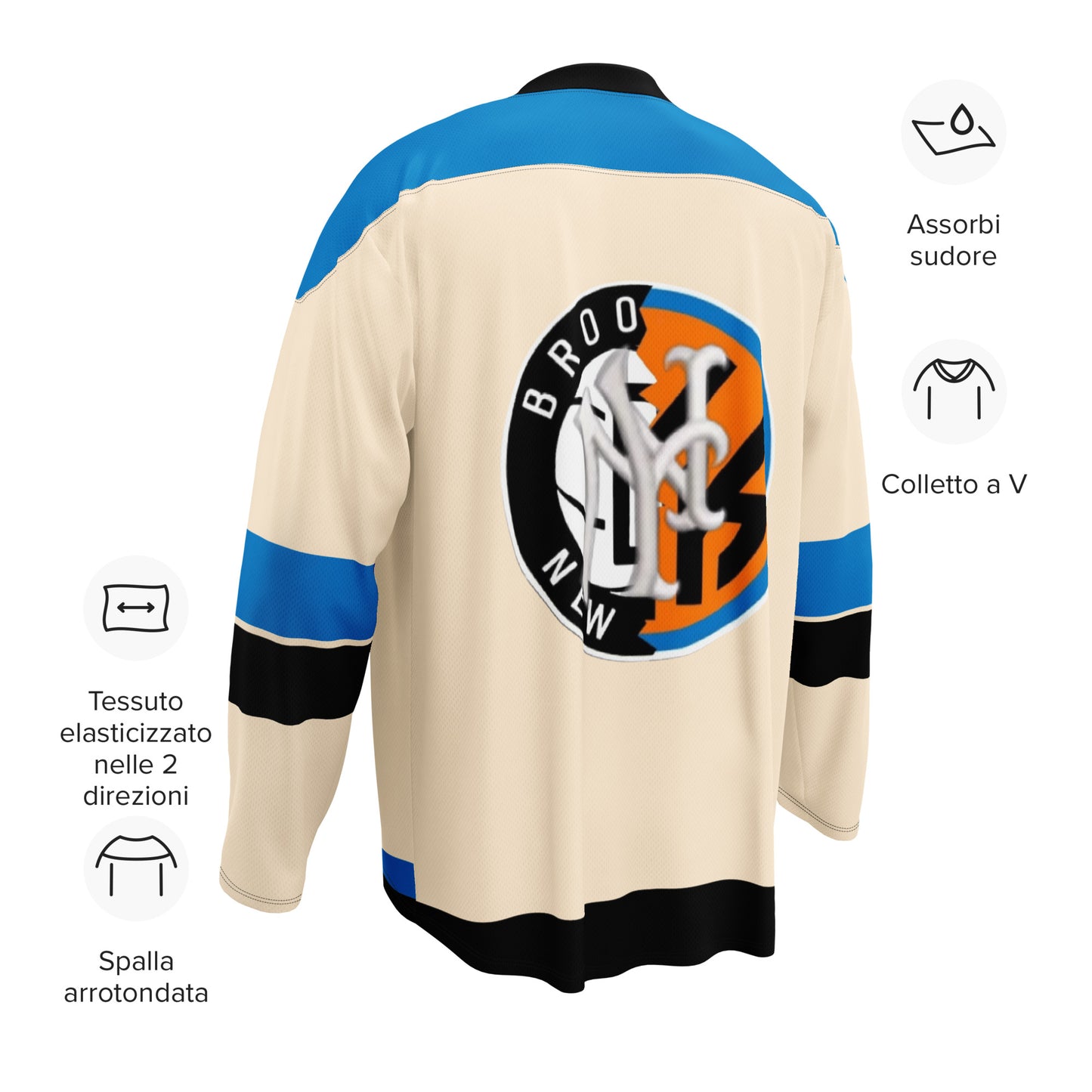 I Am New York hockey fan jersey