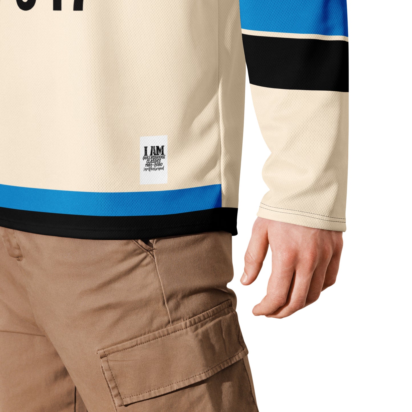 I Am New York hockey fan jersey