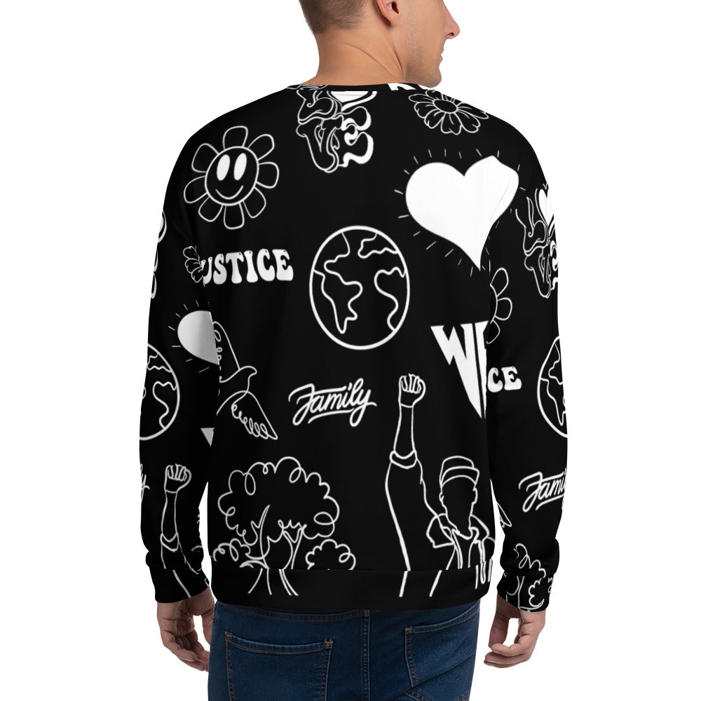 World healer Unisex Sweatshirt