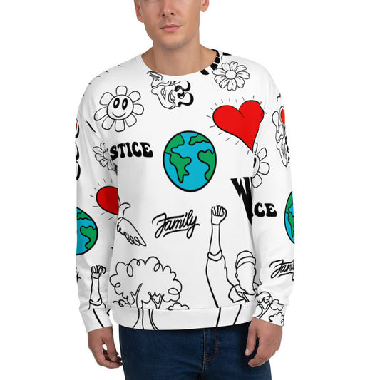 World healer Unisex Sweatshirt