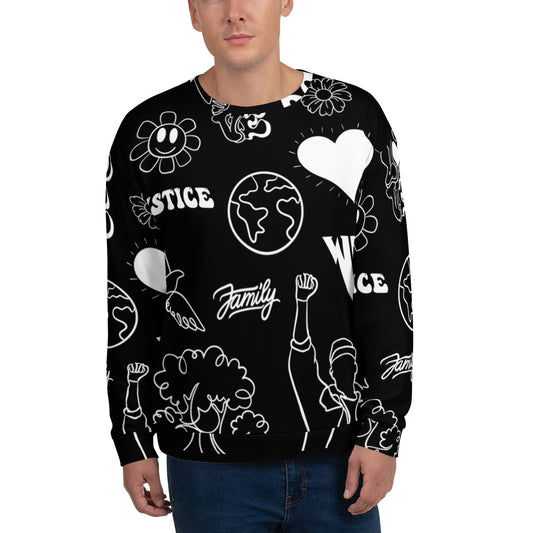 World healer Unisex Sweatshirt