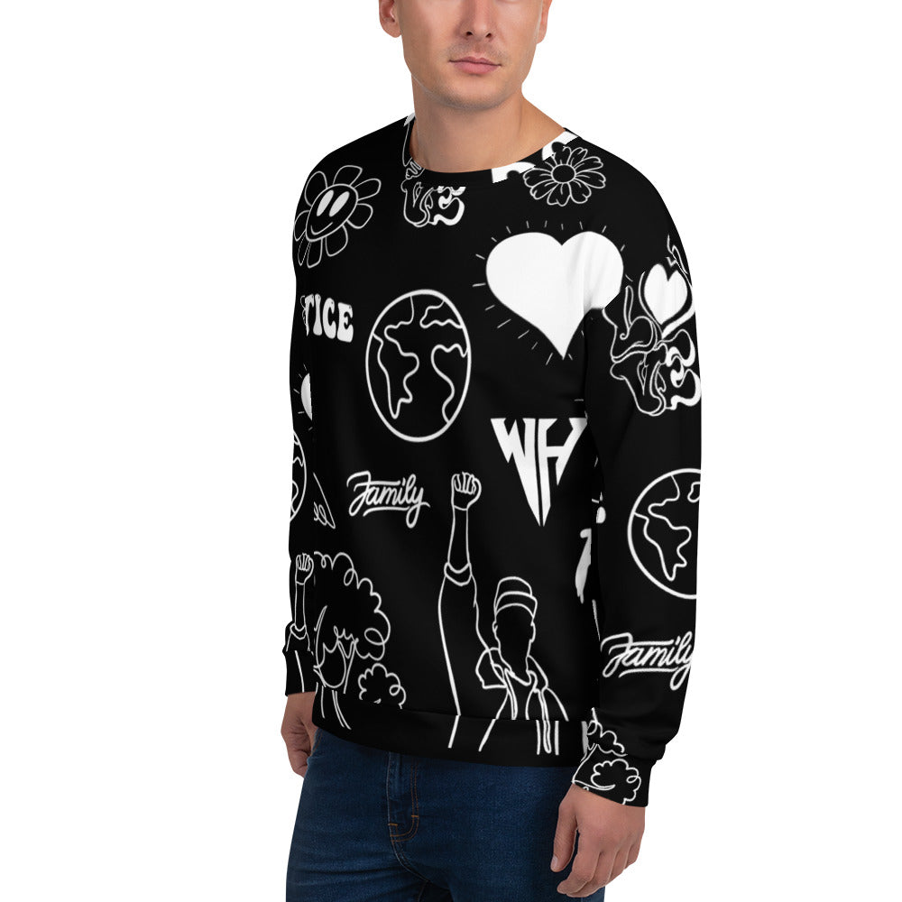 World healer Unisex Sweatshirt
