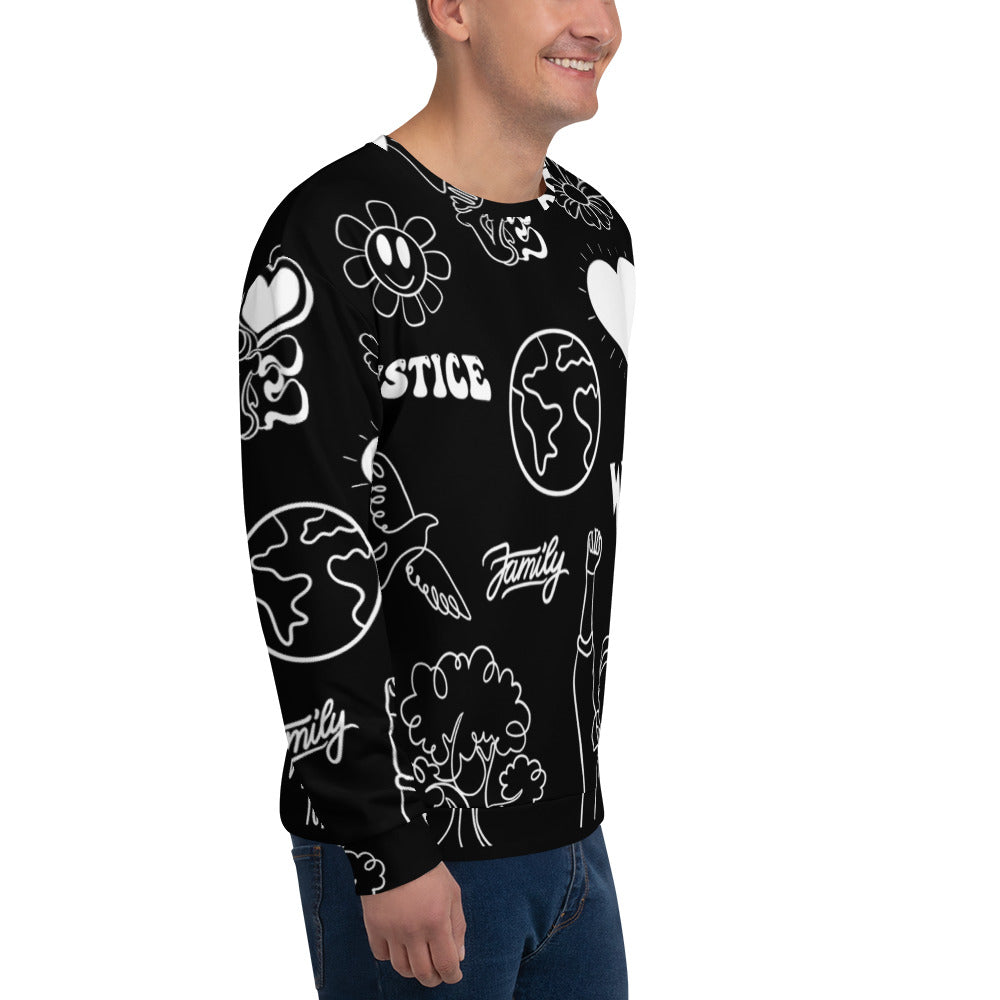 World healer Unisex Sweatshirt