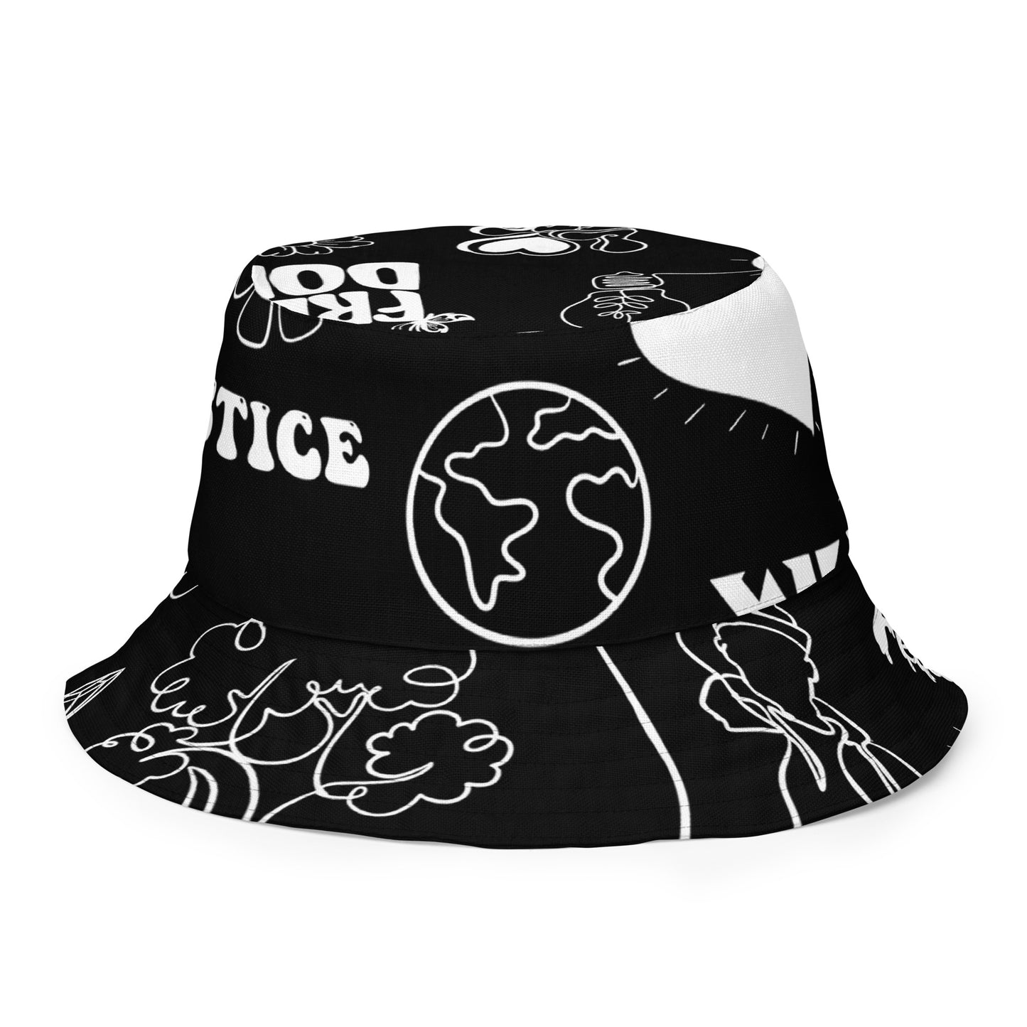 World Healer Reversible bucket hat