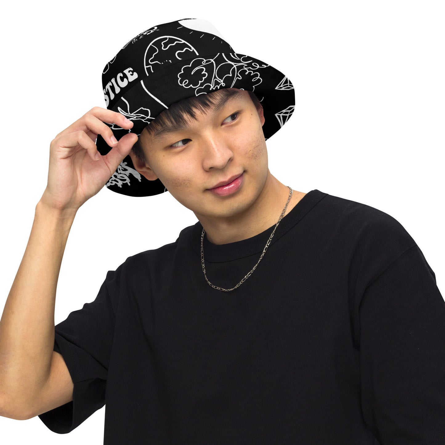 World Healer Reversible bucket hat