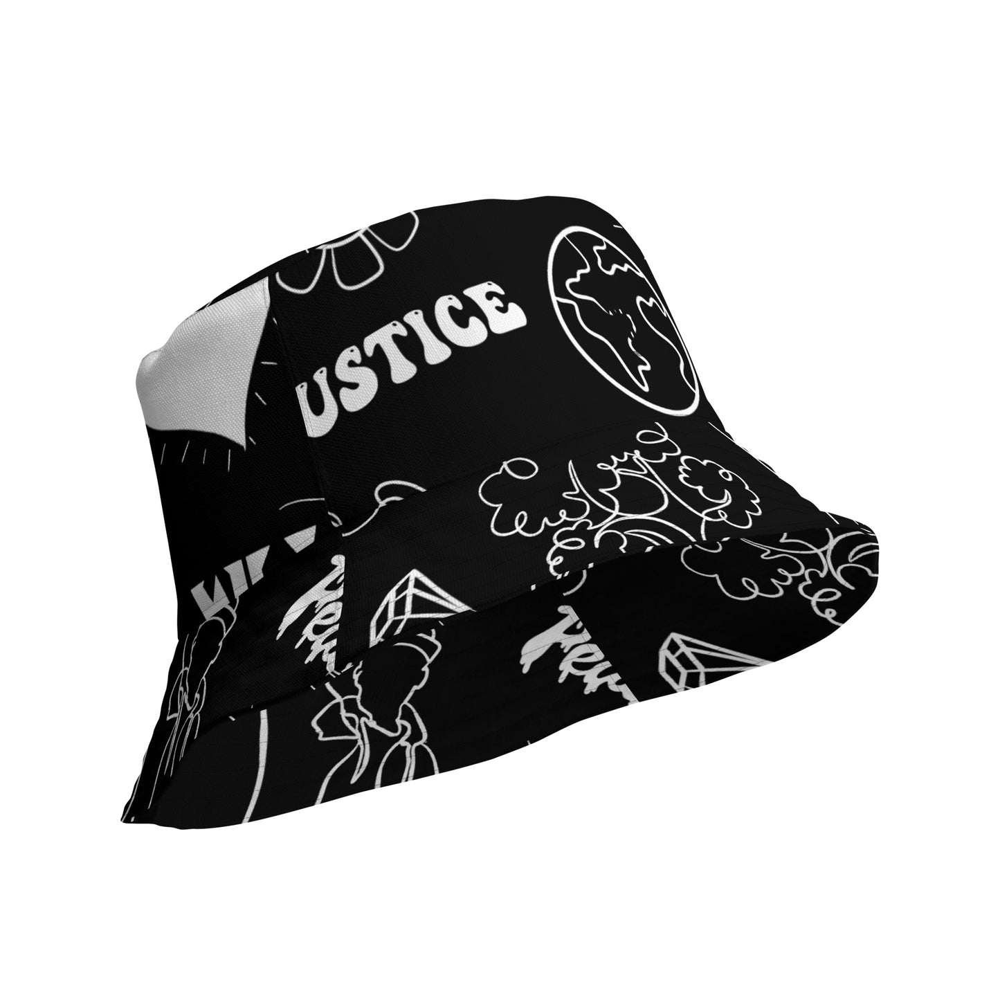 World Healer Reversible bucket hat