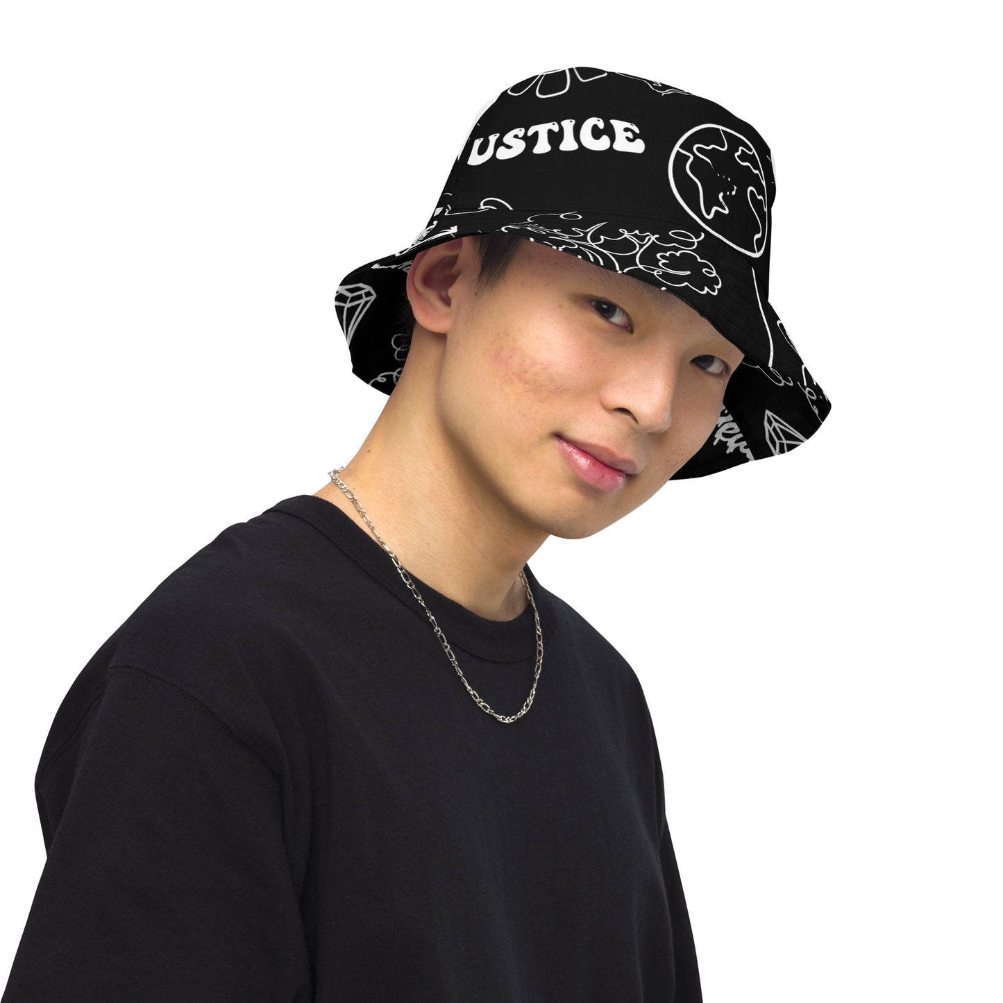 World Healer Reversible bucket hat