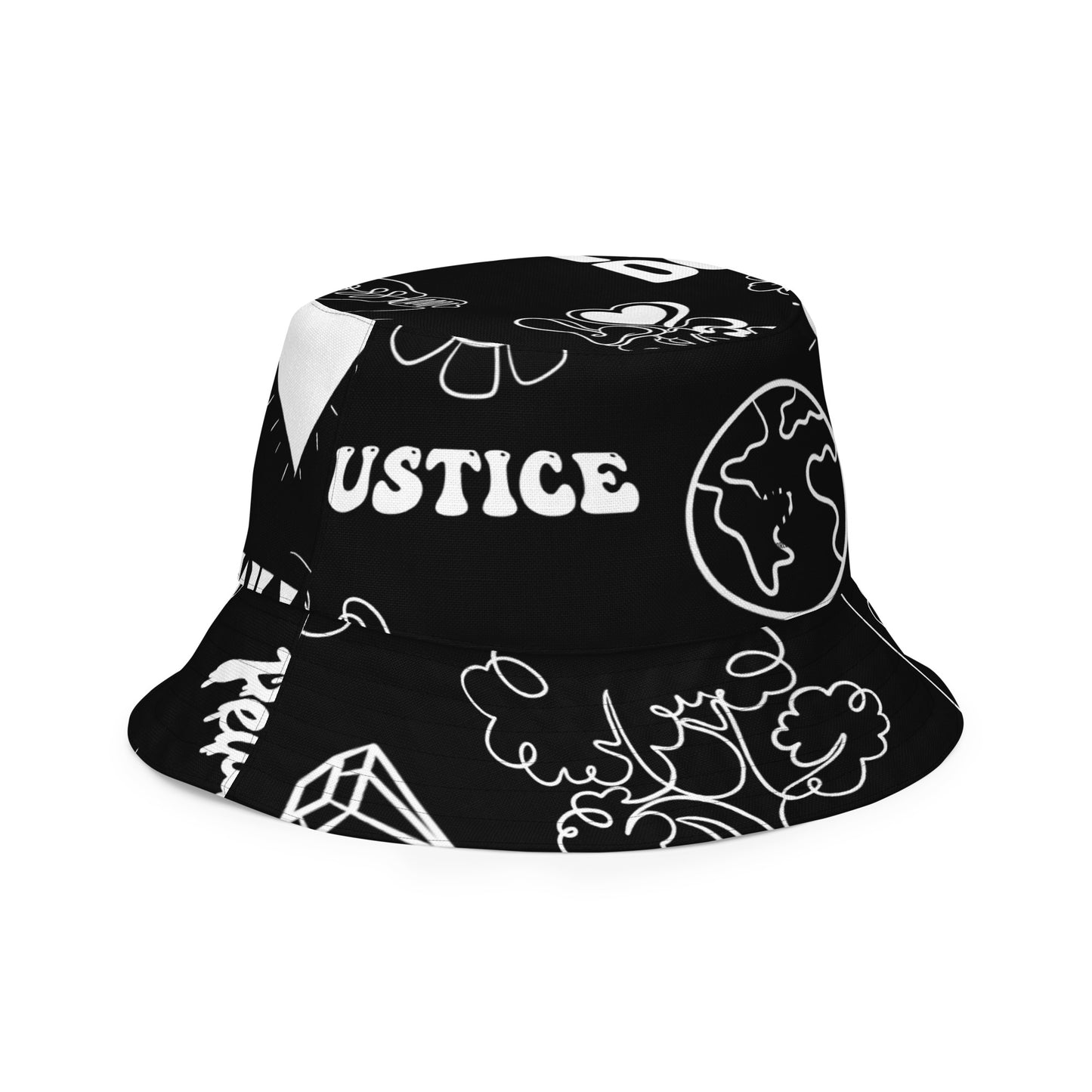World Healer Reversible bucket hat