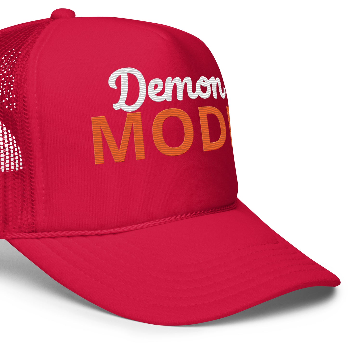 Demon Mode Foam trucker hat