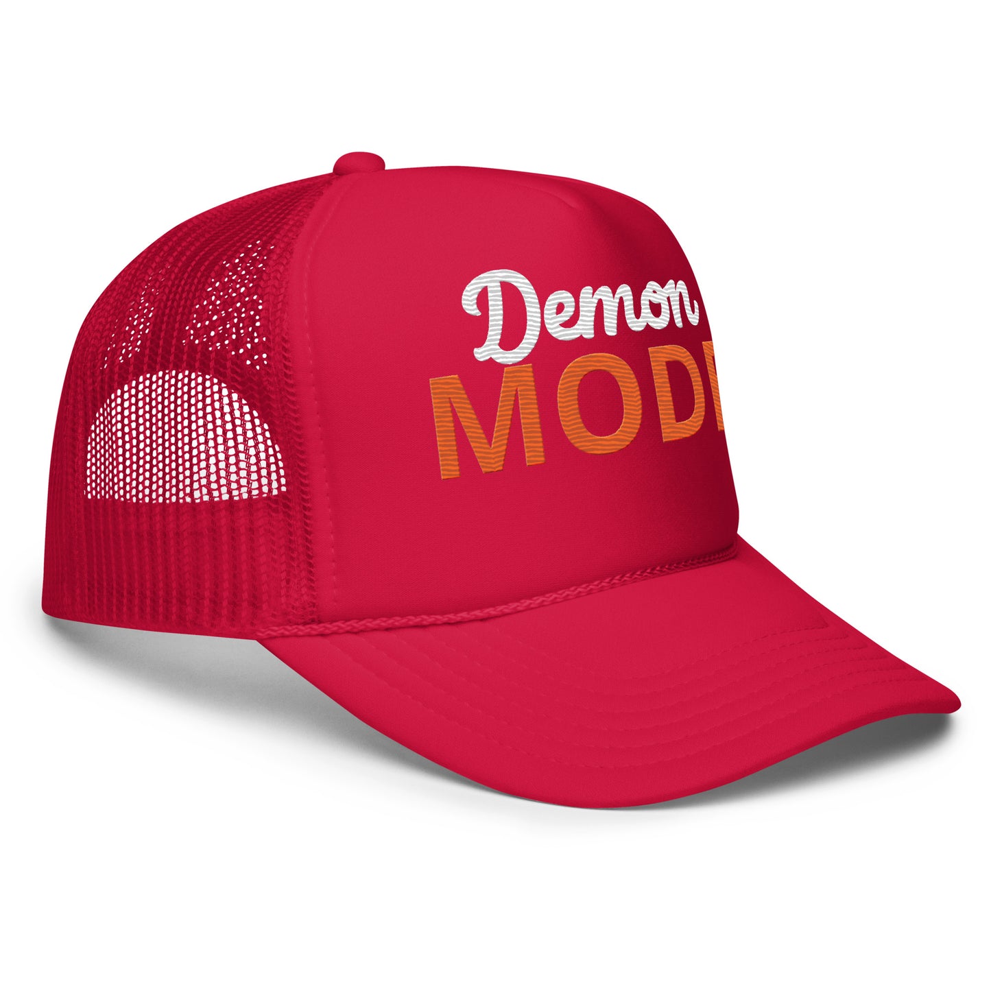 Demon Mode Foam trucker hat