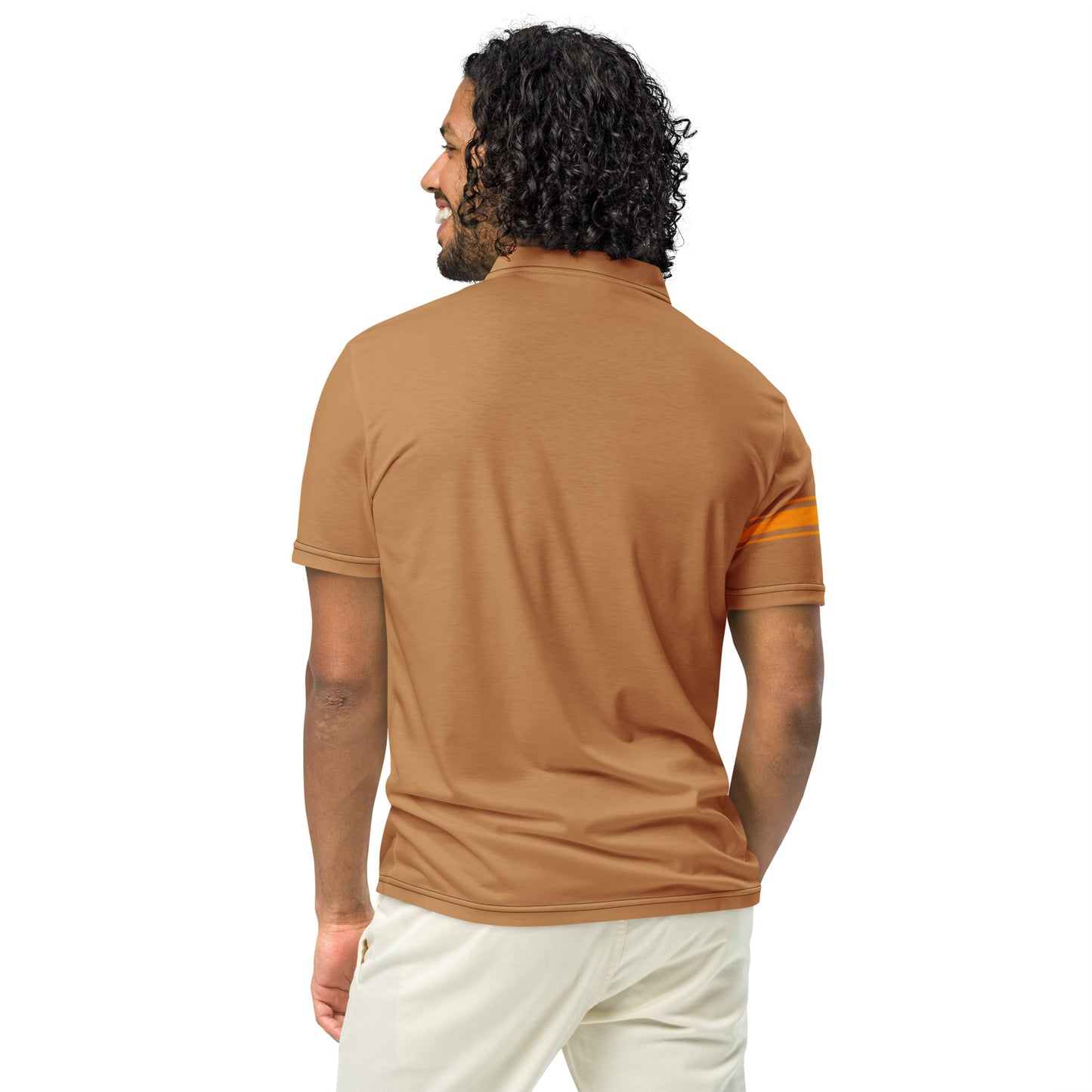 Black Label ( Tan ) Men’s slim fit polo