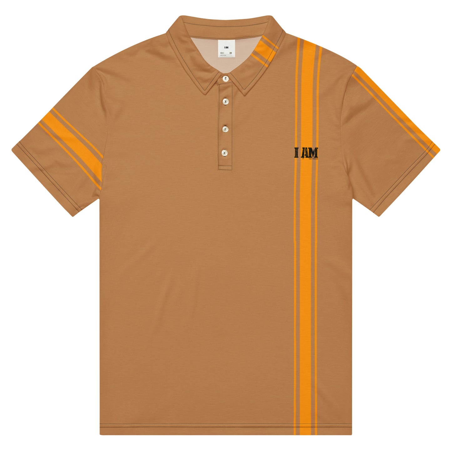 Black Label ( Tan ) Men’s slim fit polo