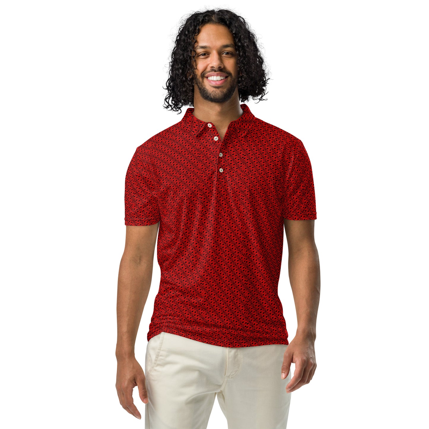 Black Label (IAm) Men’s slim fit polo