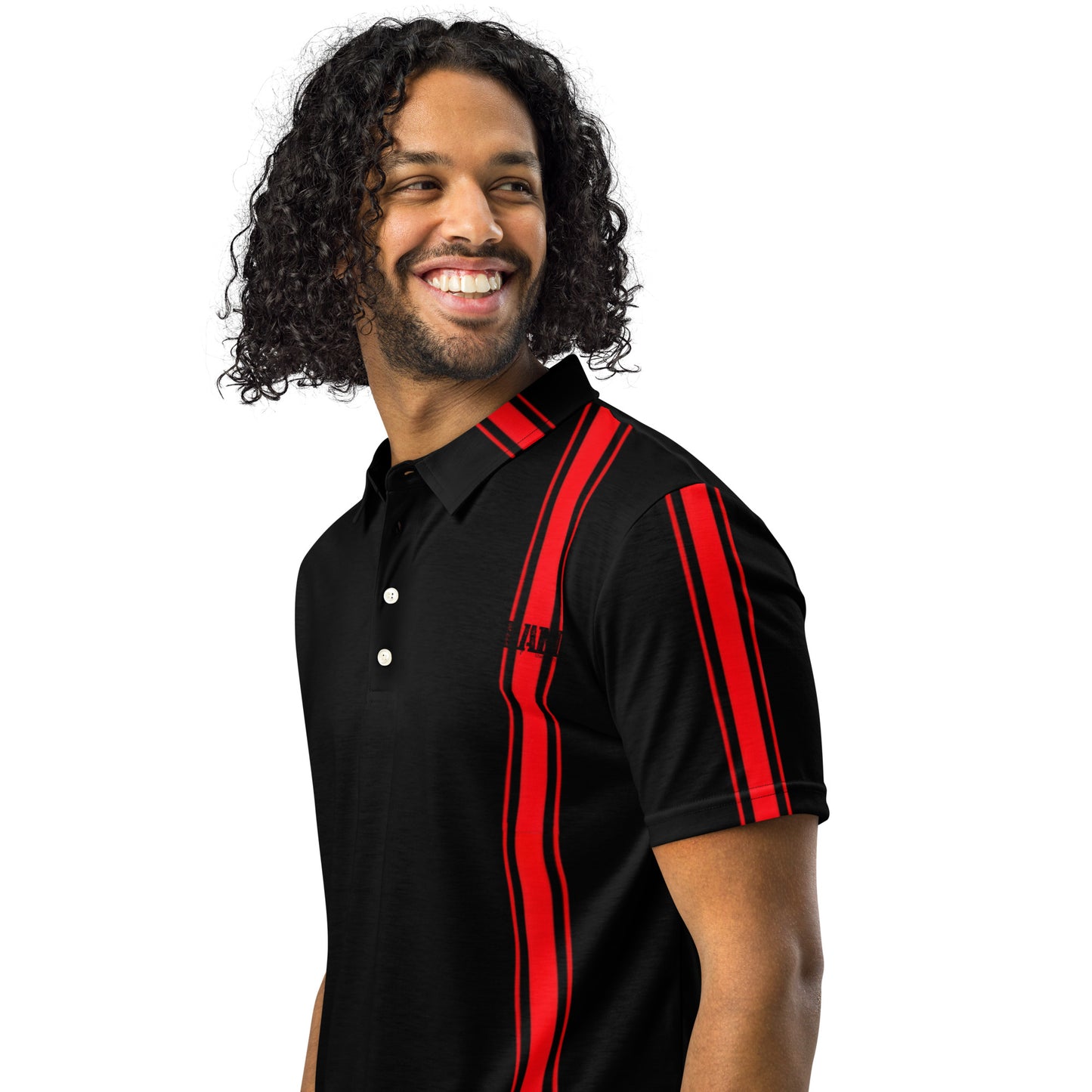 Black Label Men’s slim fit polo