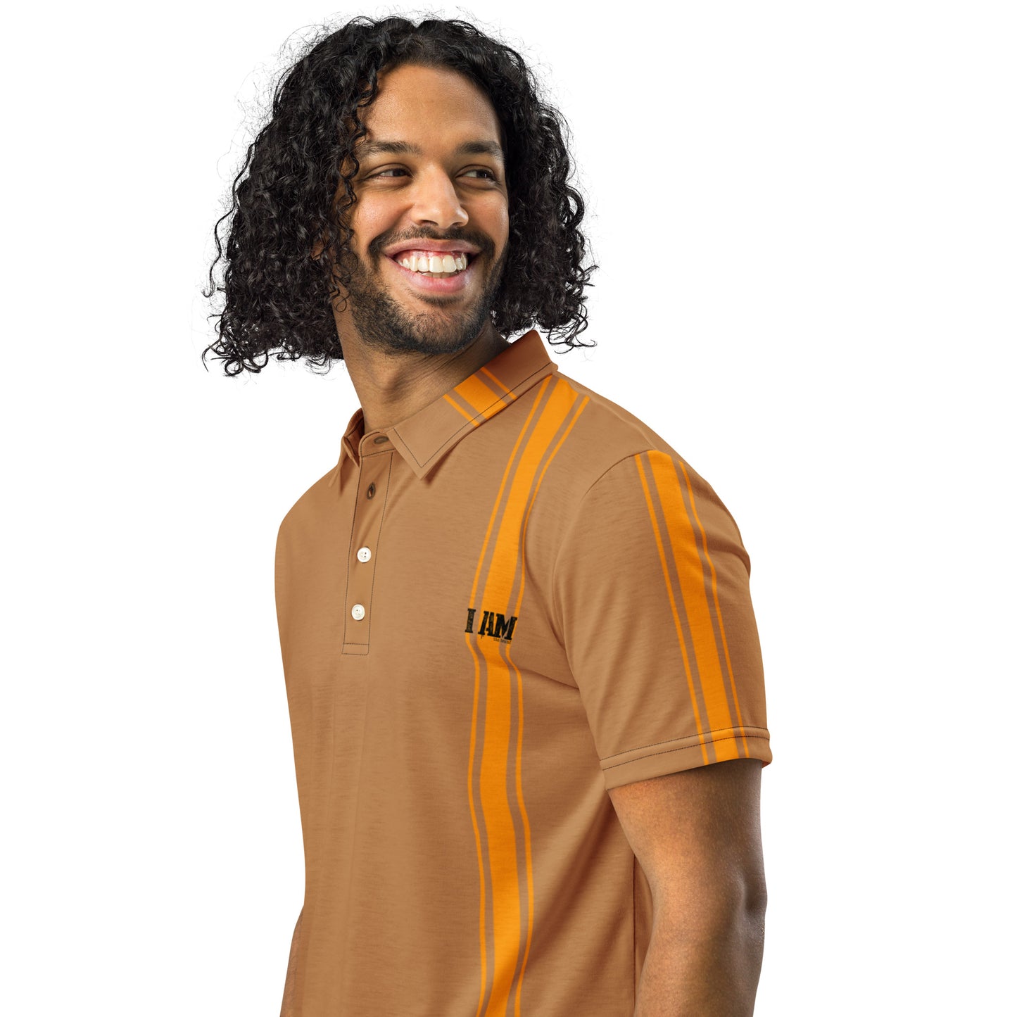 Black Label ( Tan ) Men’s slim fit polo