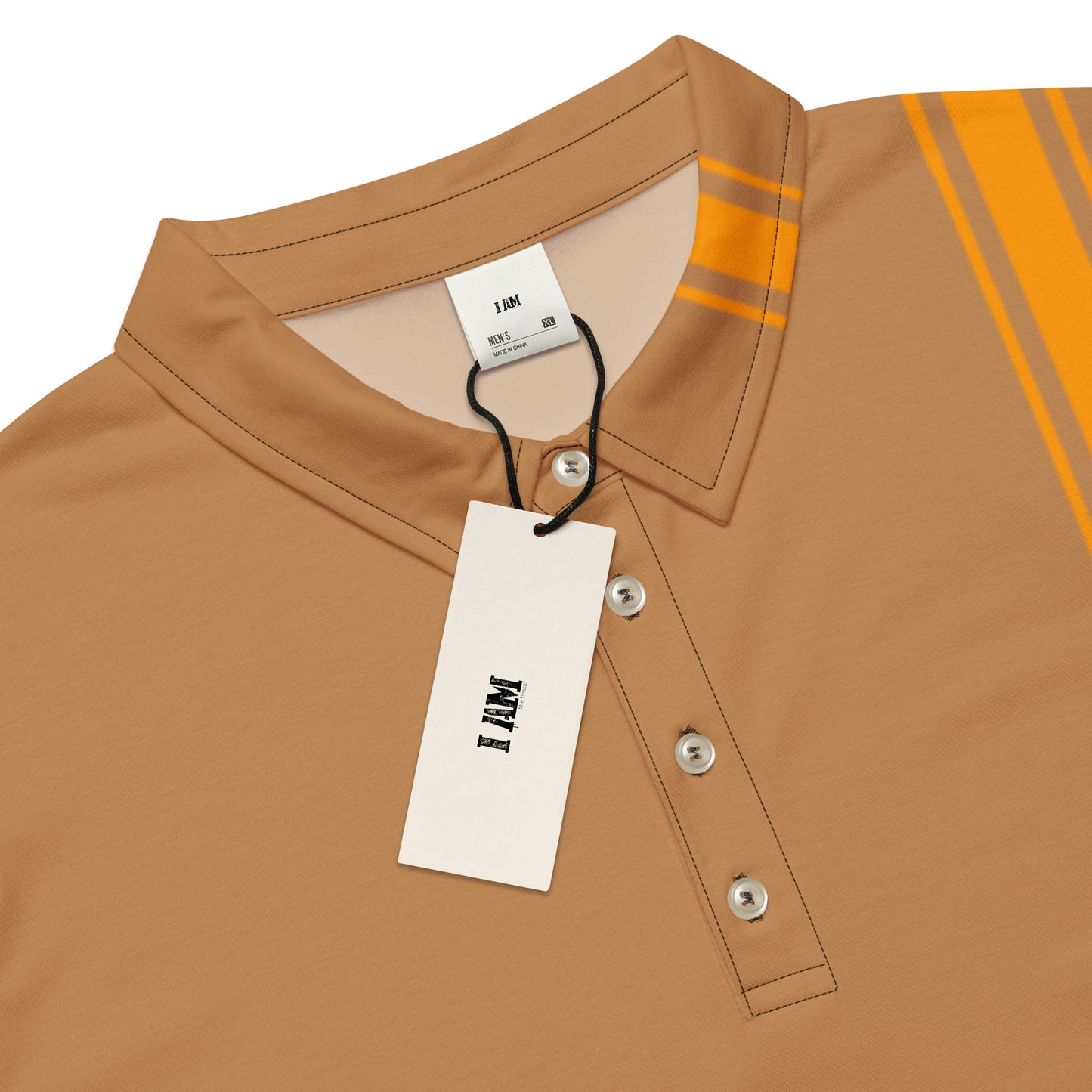 Black Label ( Tan ) Men’s slim fit polo