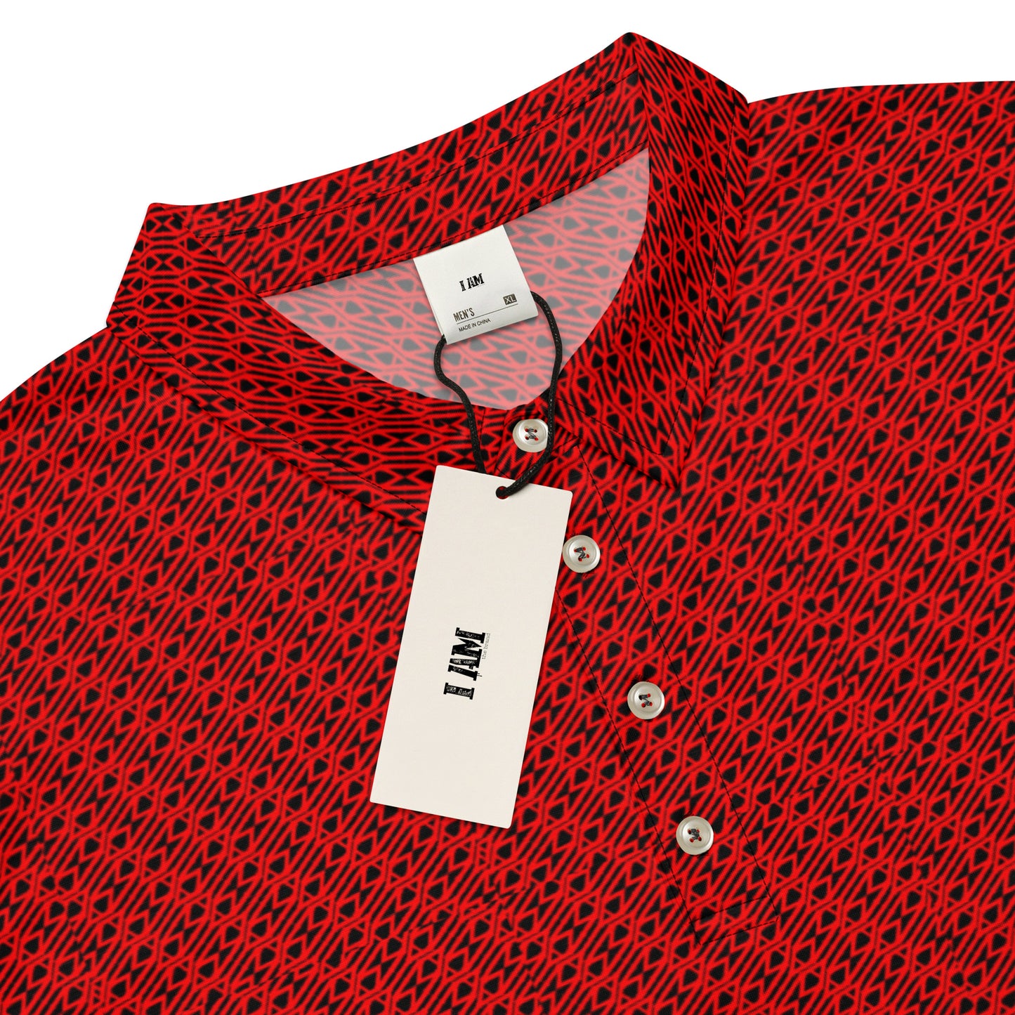 Black Label (IAm) Men’s slim fit polo
