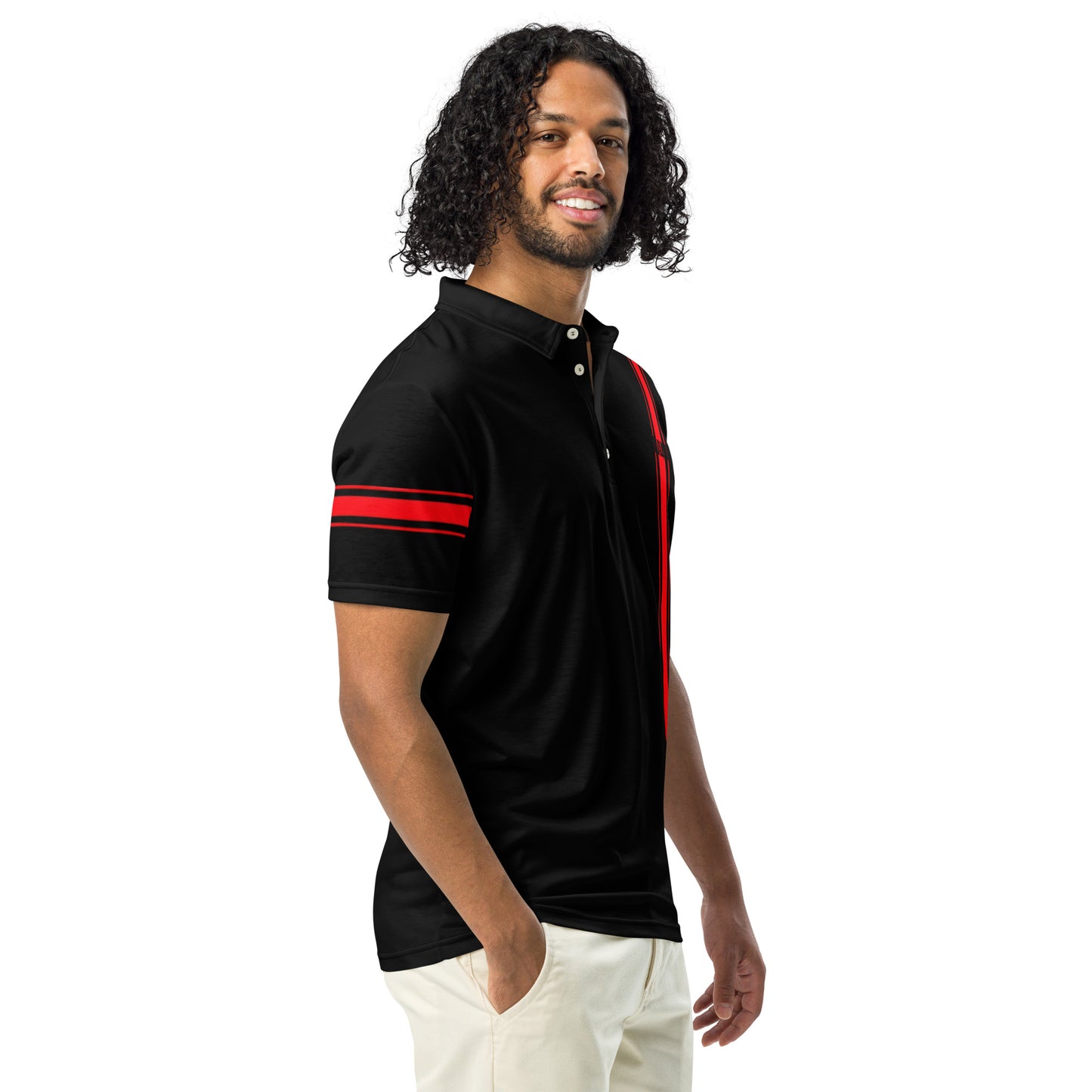Black Label Men’s slim fit polo