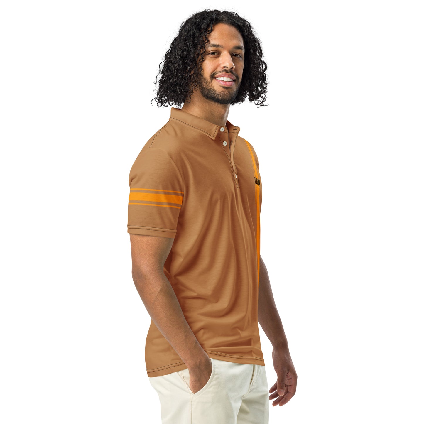 Black Label ( Tan ) Men’s slim fit polo