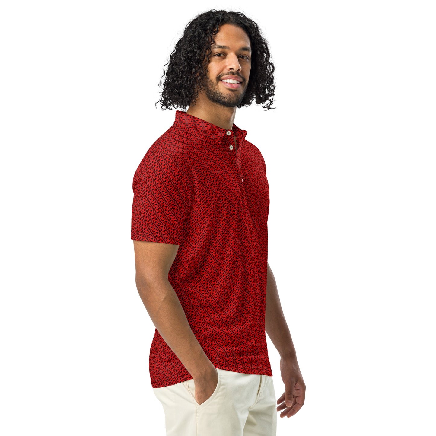 Black Label (IAm) Men’s slim fit polo