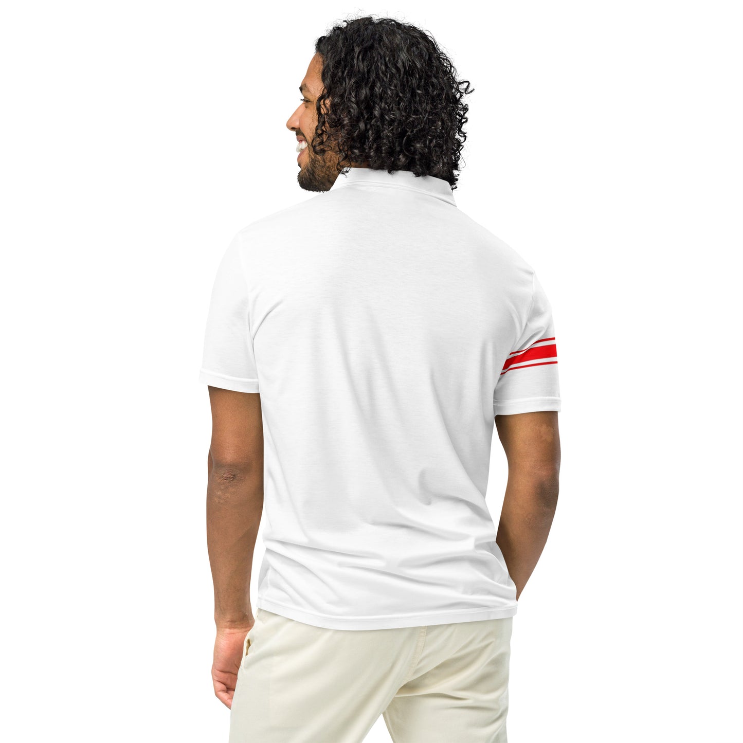 Black Label (Wht) Men’s slim fit polo