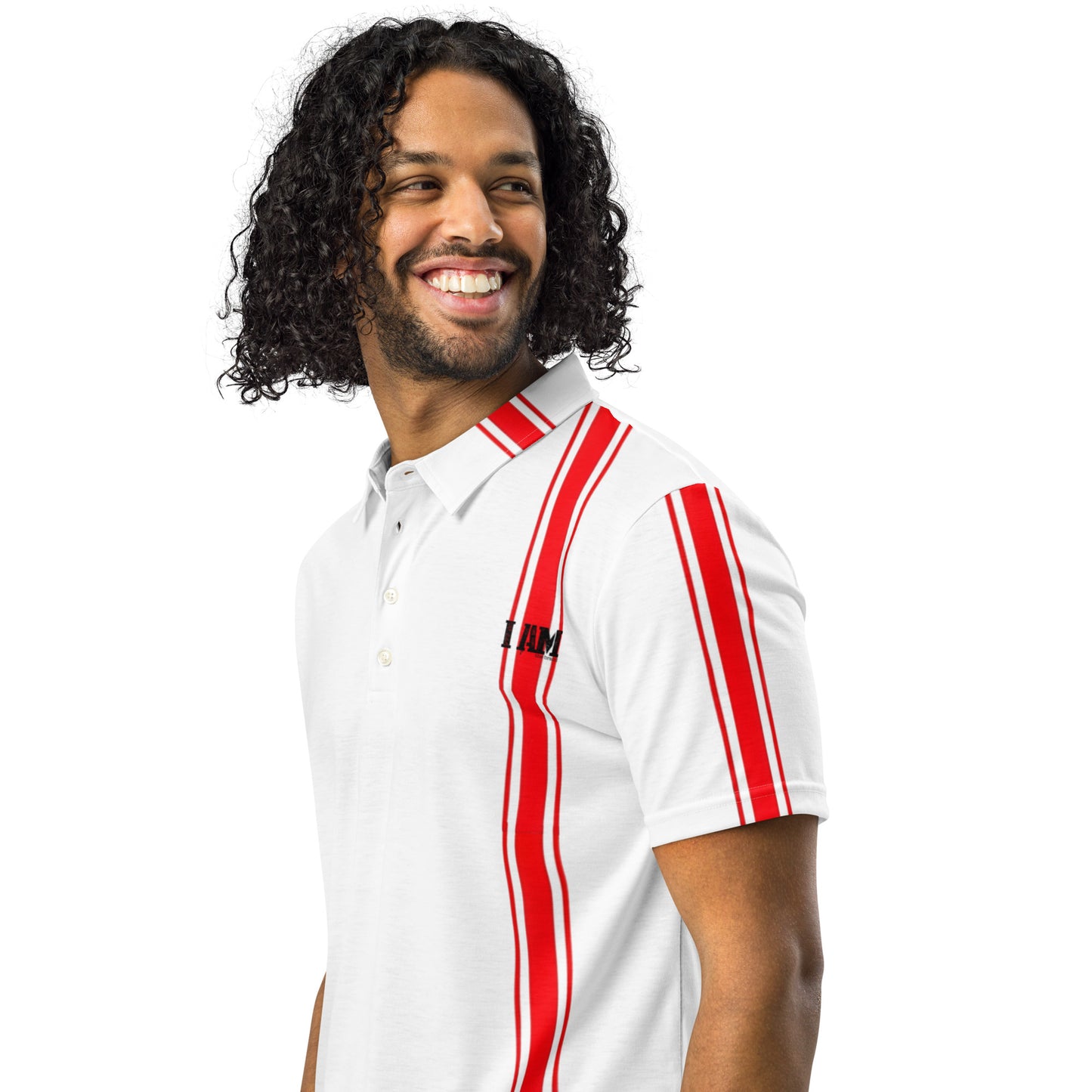 Black Label (Wht) Men’s slim fit polo