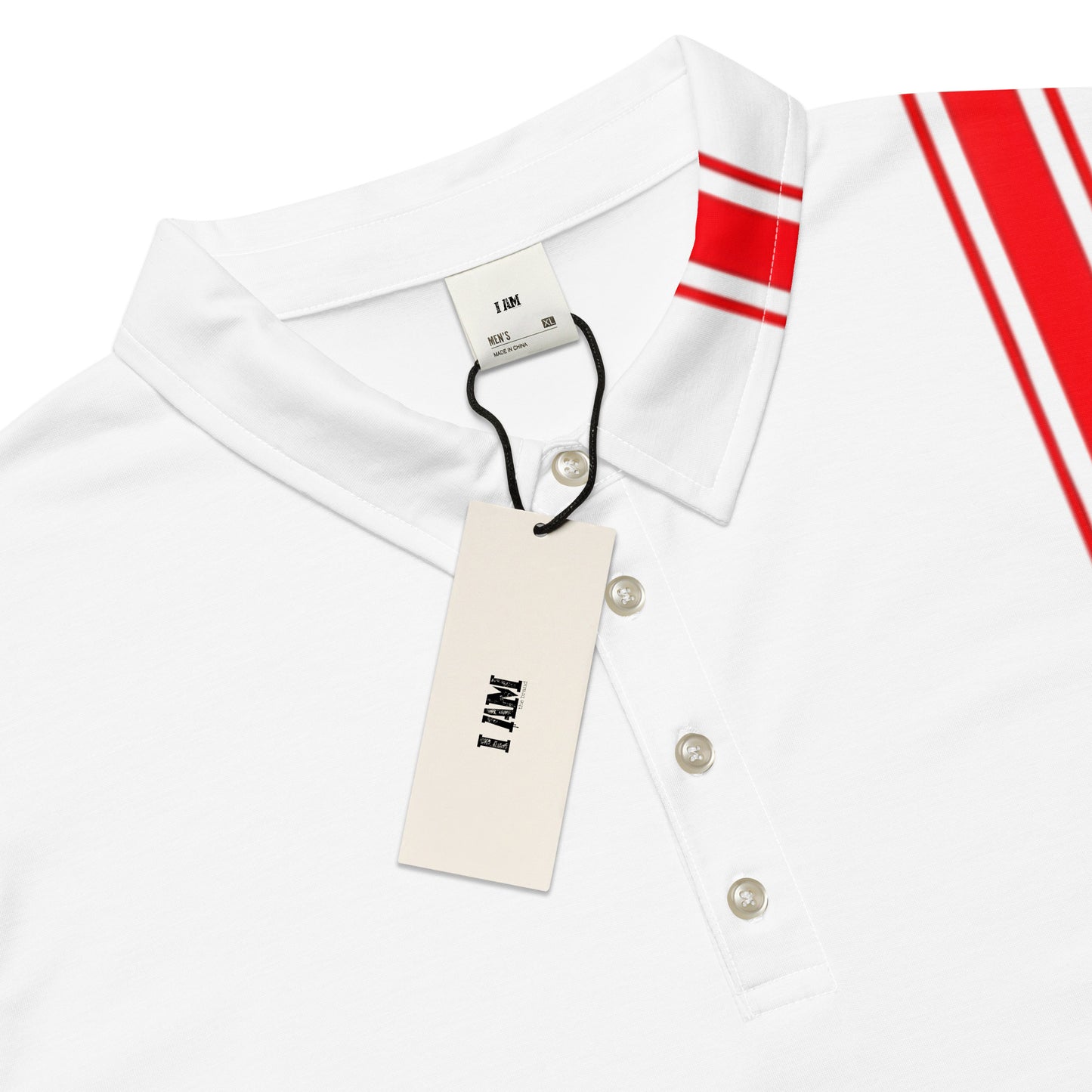 Black Label (Wht) Men’s slim fit polo
