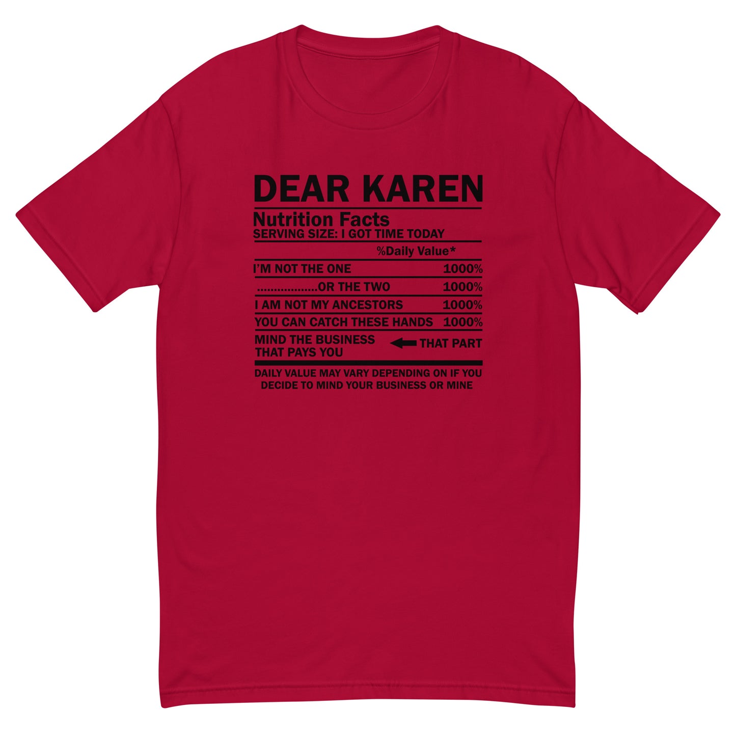 Karen Short Sleeve T-shirt
