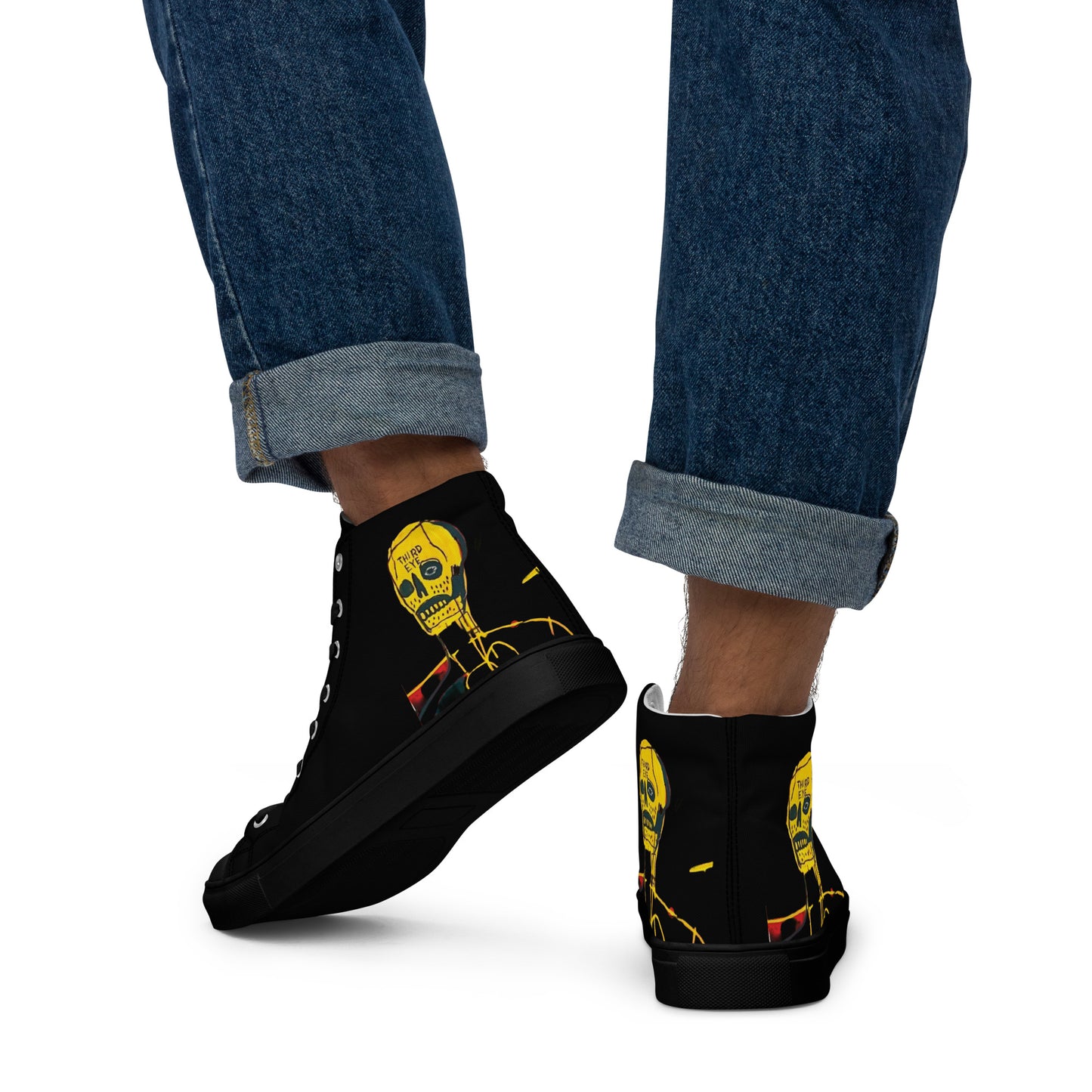 Awaken Men’s high top canvas shoes