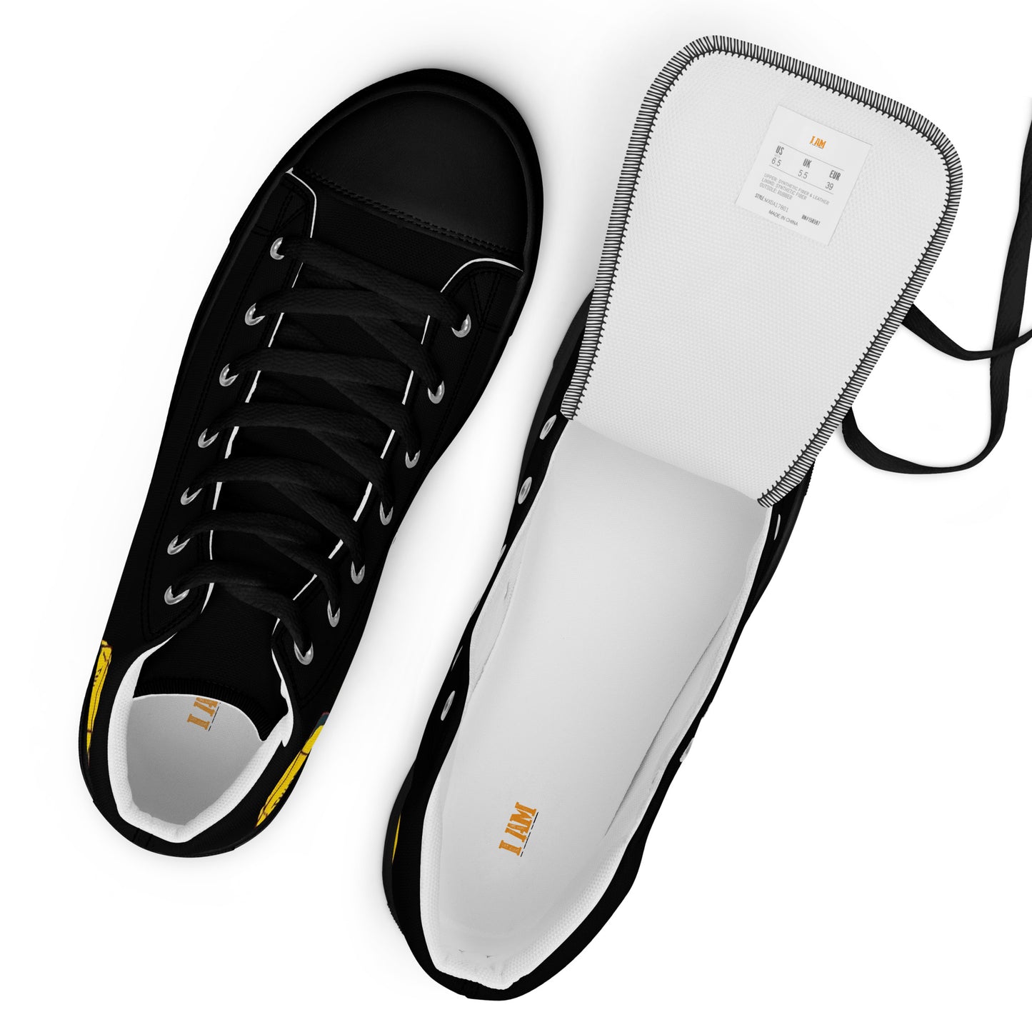 Awaken Men’s high top canvas shoes