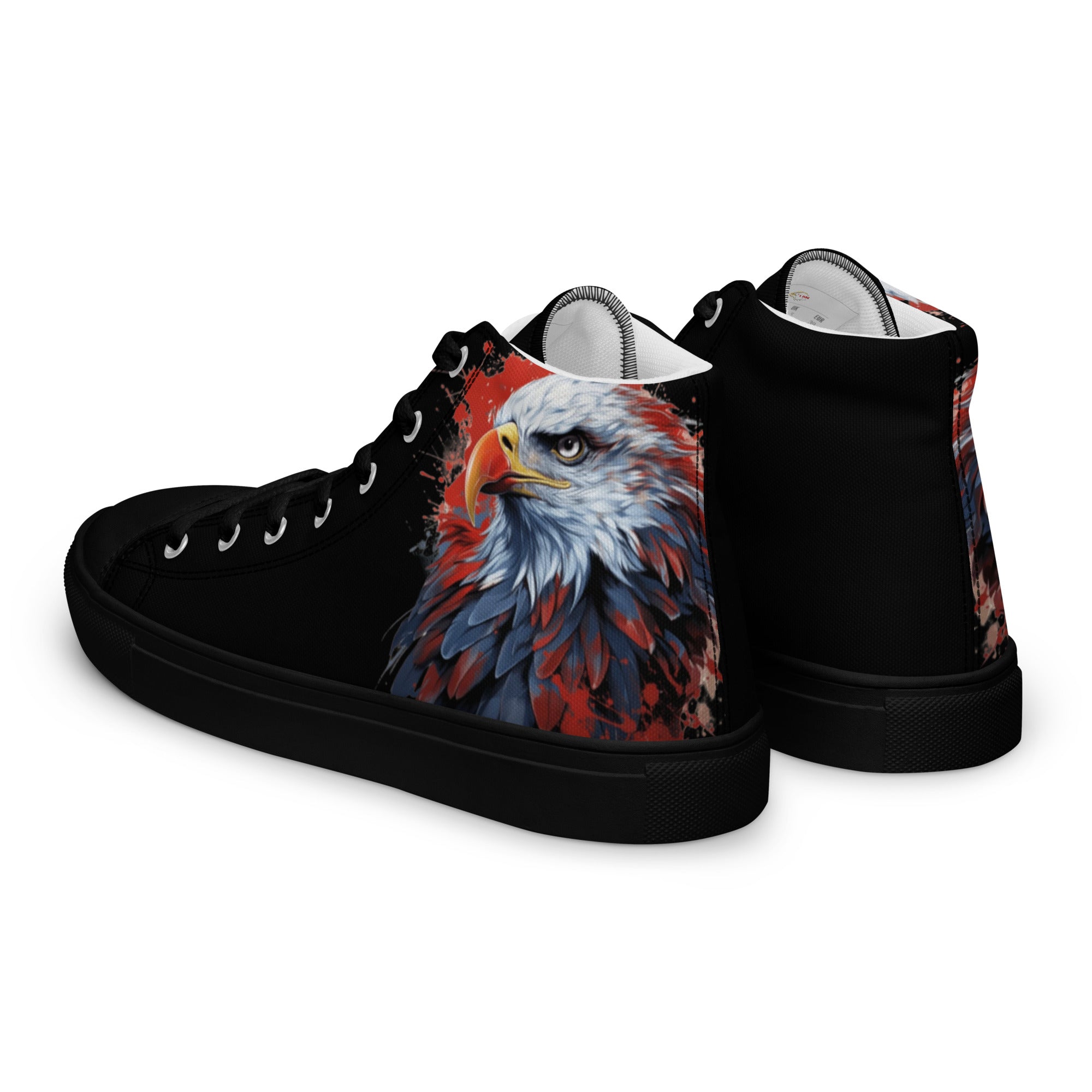 Eagle Eye Men’s high top canvas shoes