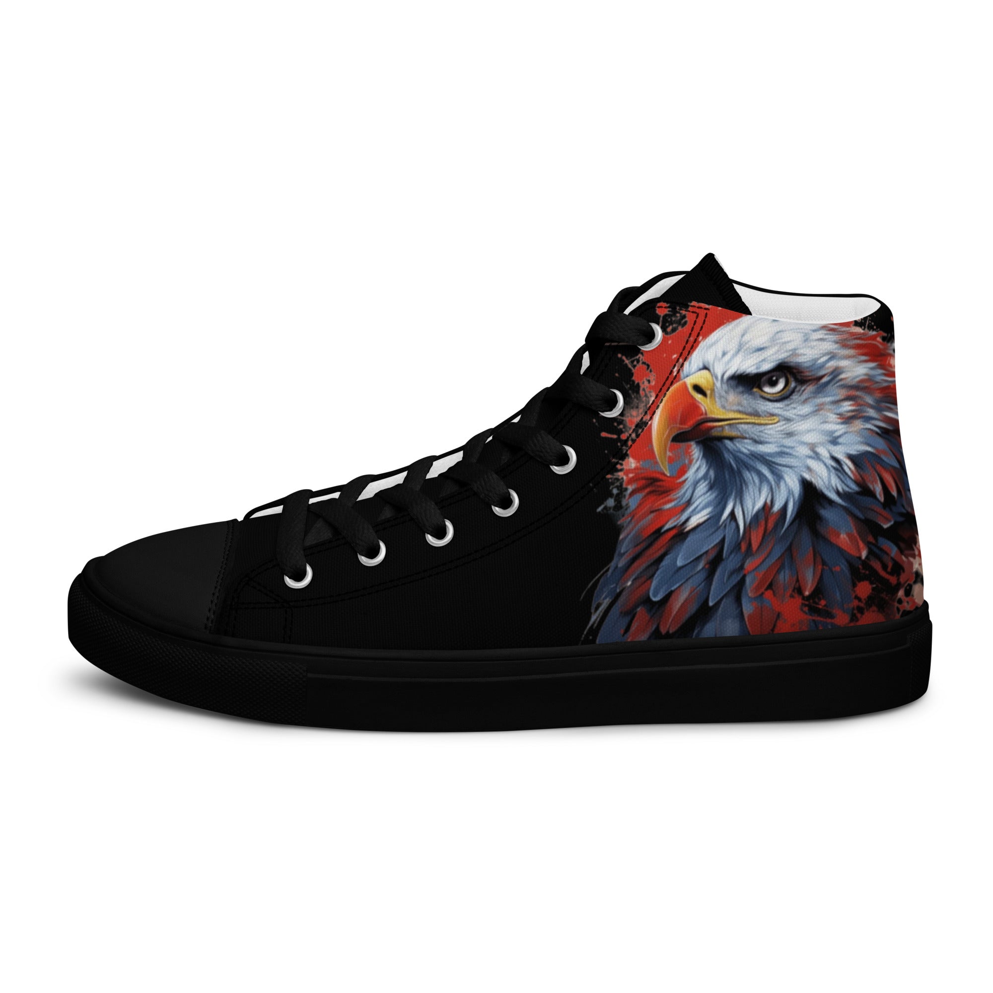 Eagle Eye Men’s high top canvas shoes