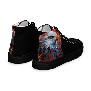 Eagle Eye Men’s high top canvas shoes