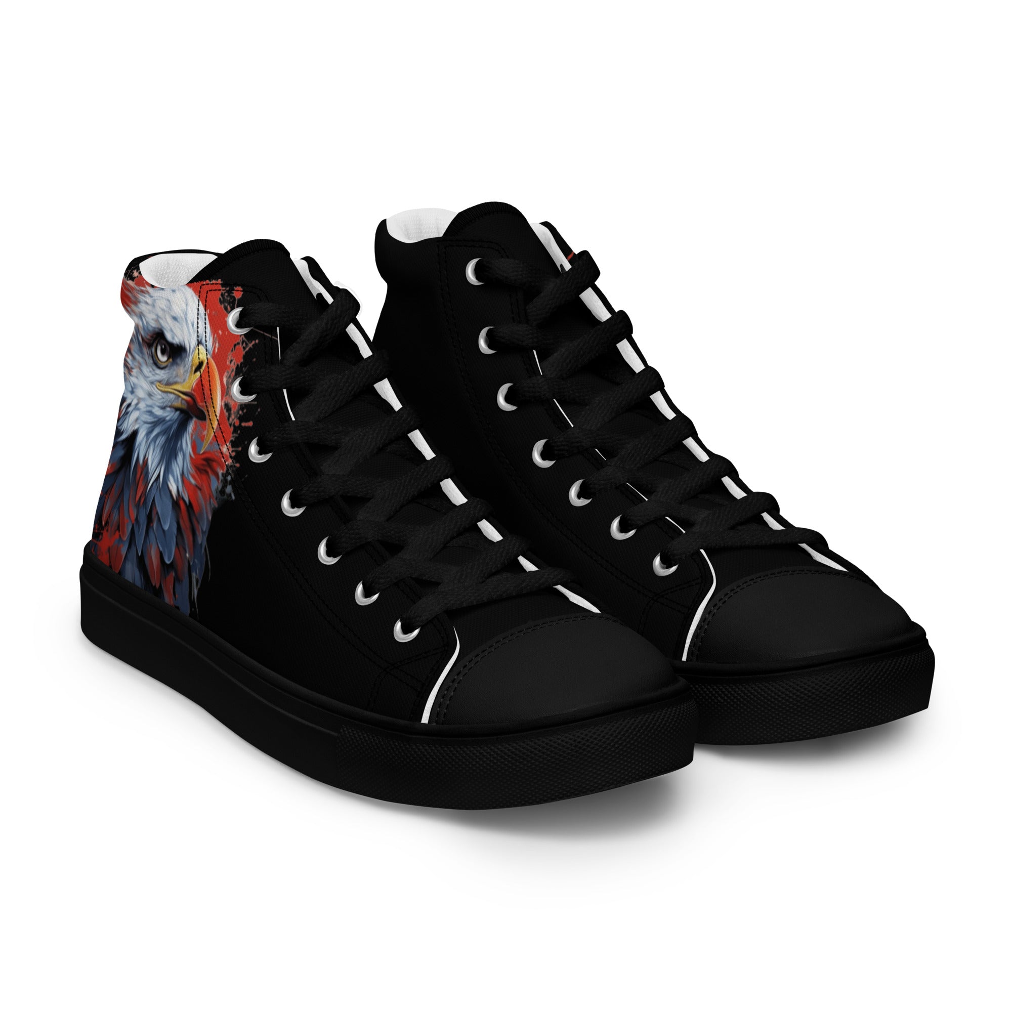 Eagle Eye Men’s high top canvas shoes