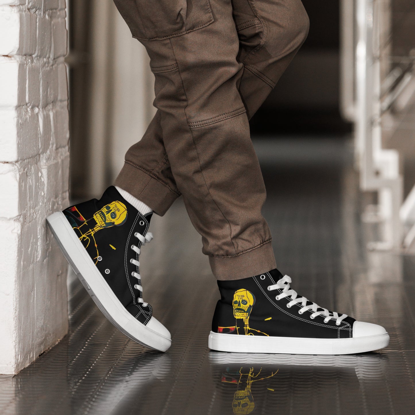 Awaken Men’s high top canvas shoes
