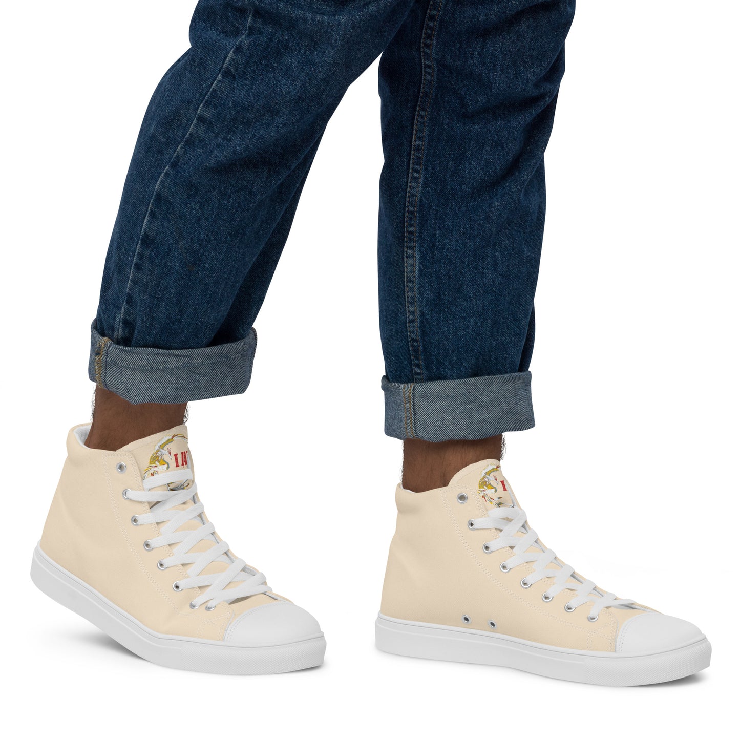Butta’s Men’s high top canvas shoes