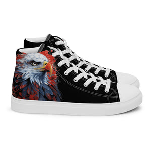 Eagle Eye Men’s high top canvas shoes