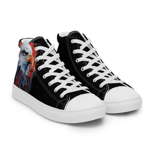 Eagle Eye Men’s high top canvas shoes