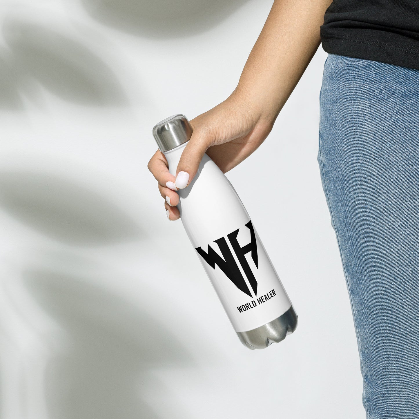 World Healer Stainless steel water bottle