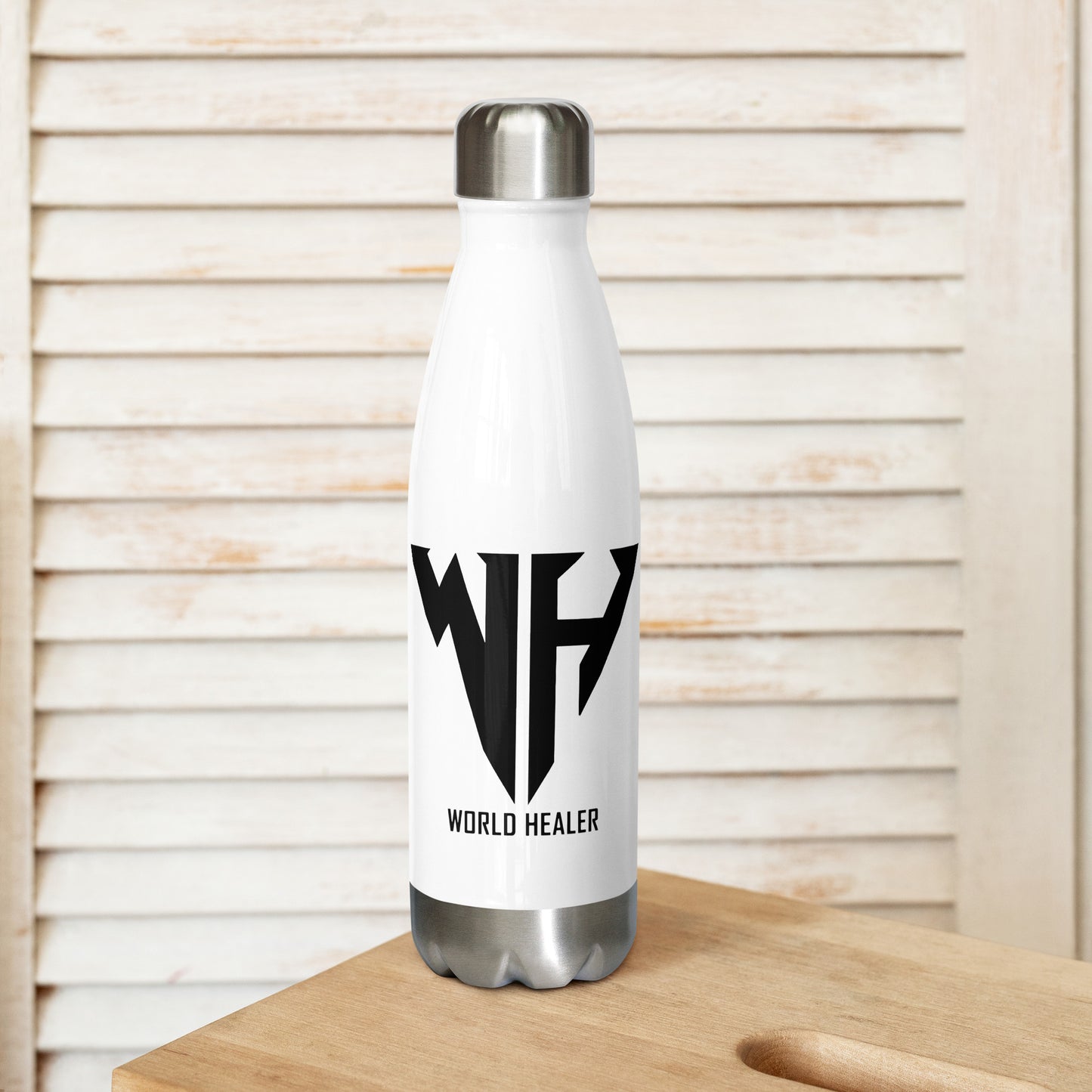 World Healer Stainless steel water bottle