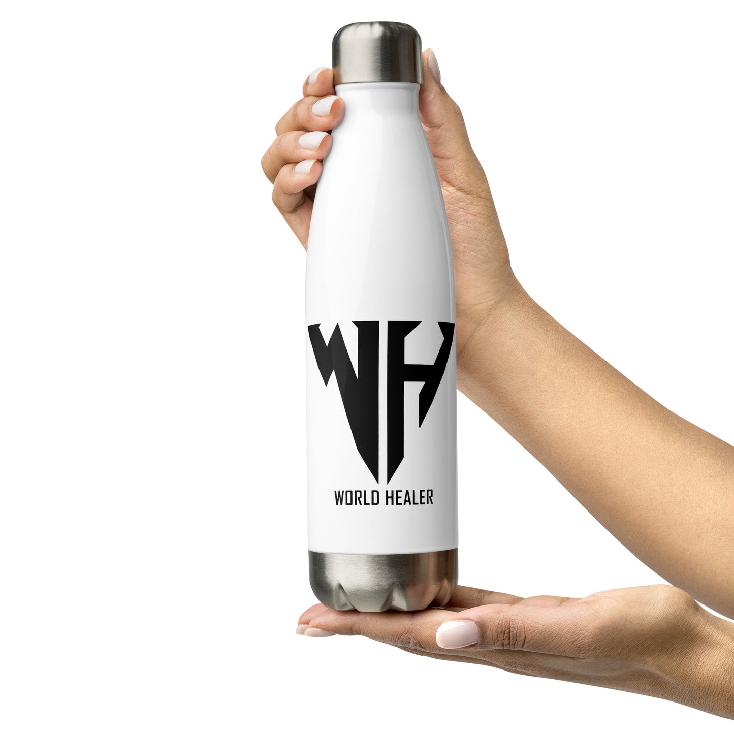 World Healer Stainless steel water bottle