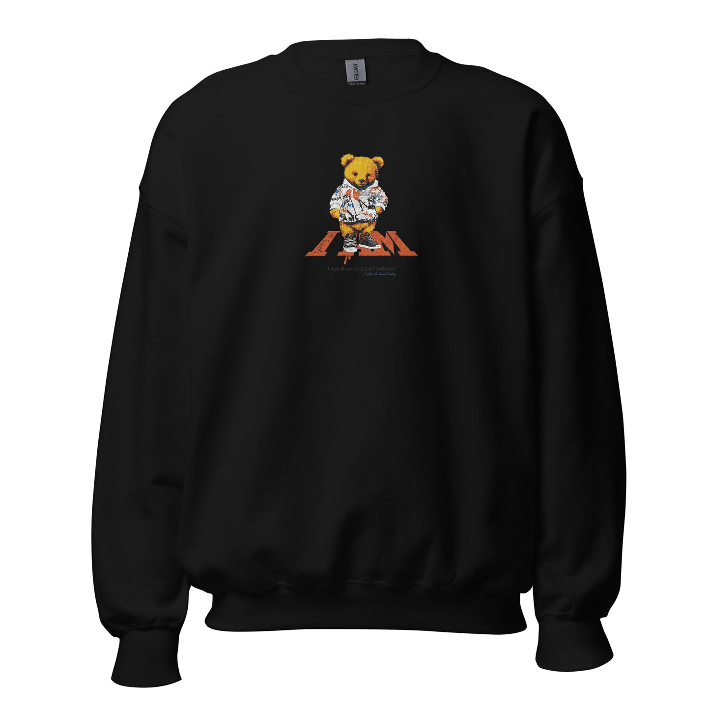 I Am Bear Embroid Unisex Sweatshirt