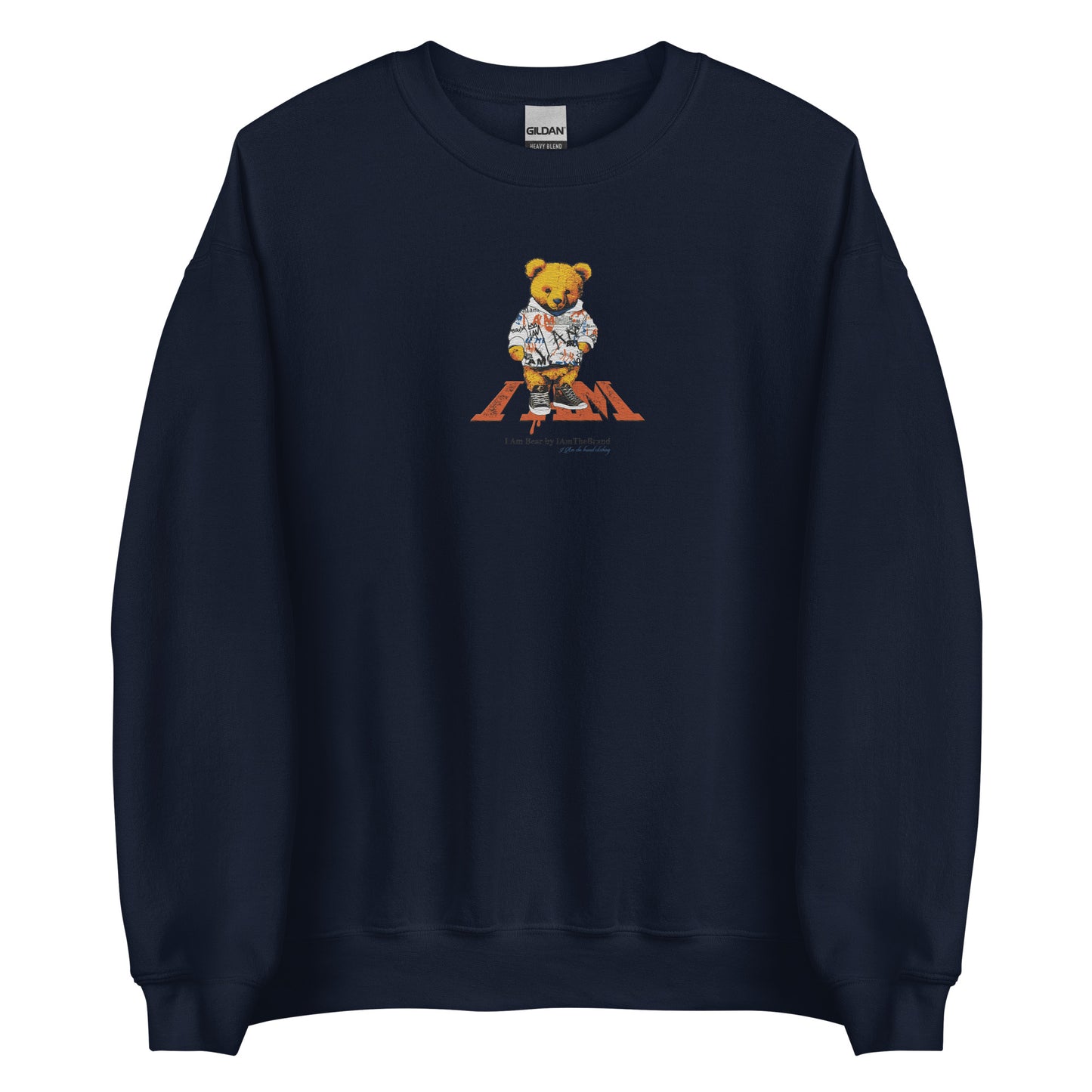 I Am Bear Embroid Unisex Sweatshirt