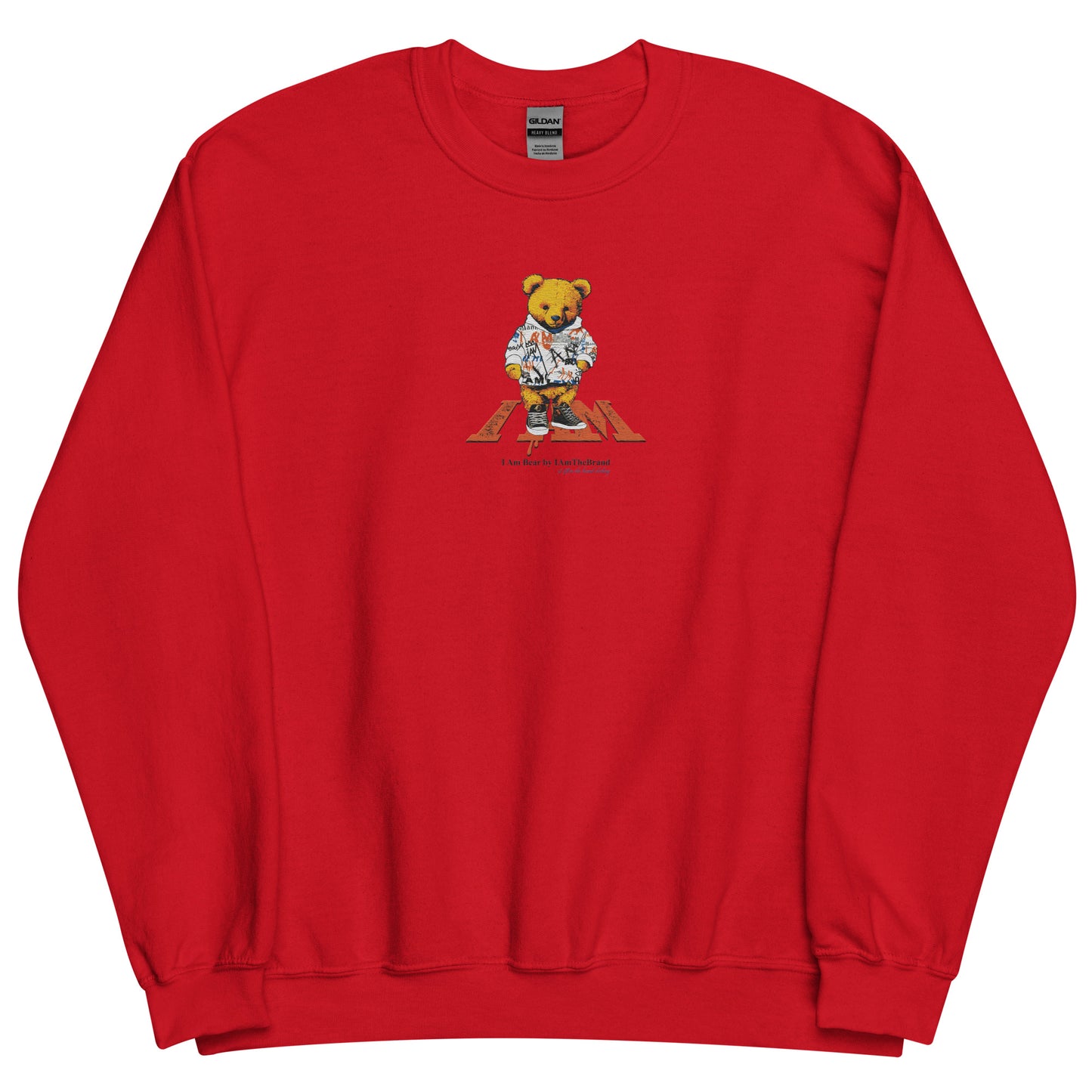 I Am Bear Embroid Unisex Sweatshirt