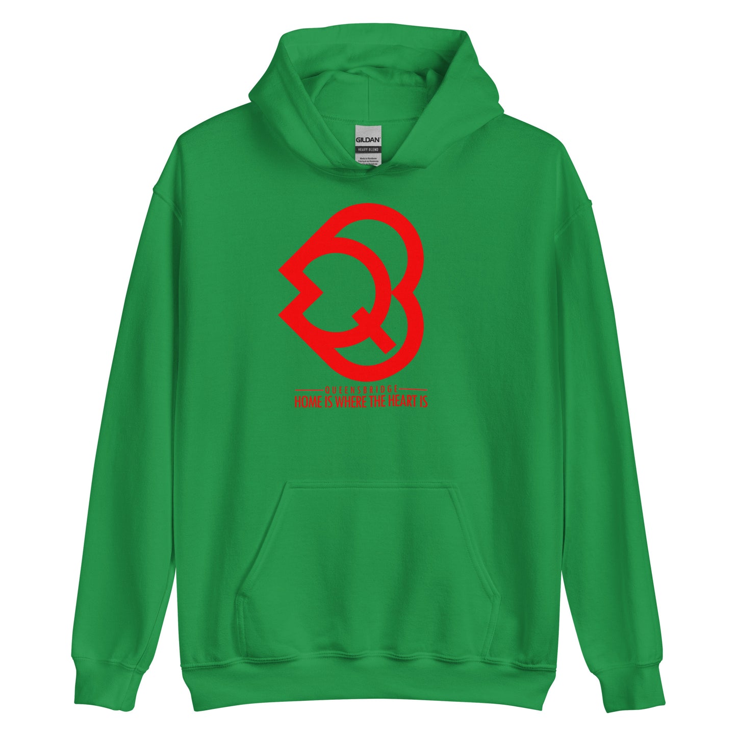 Qb Heart Unisex Hoodie