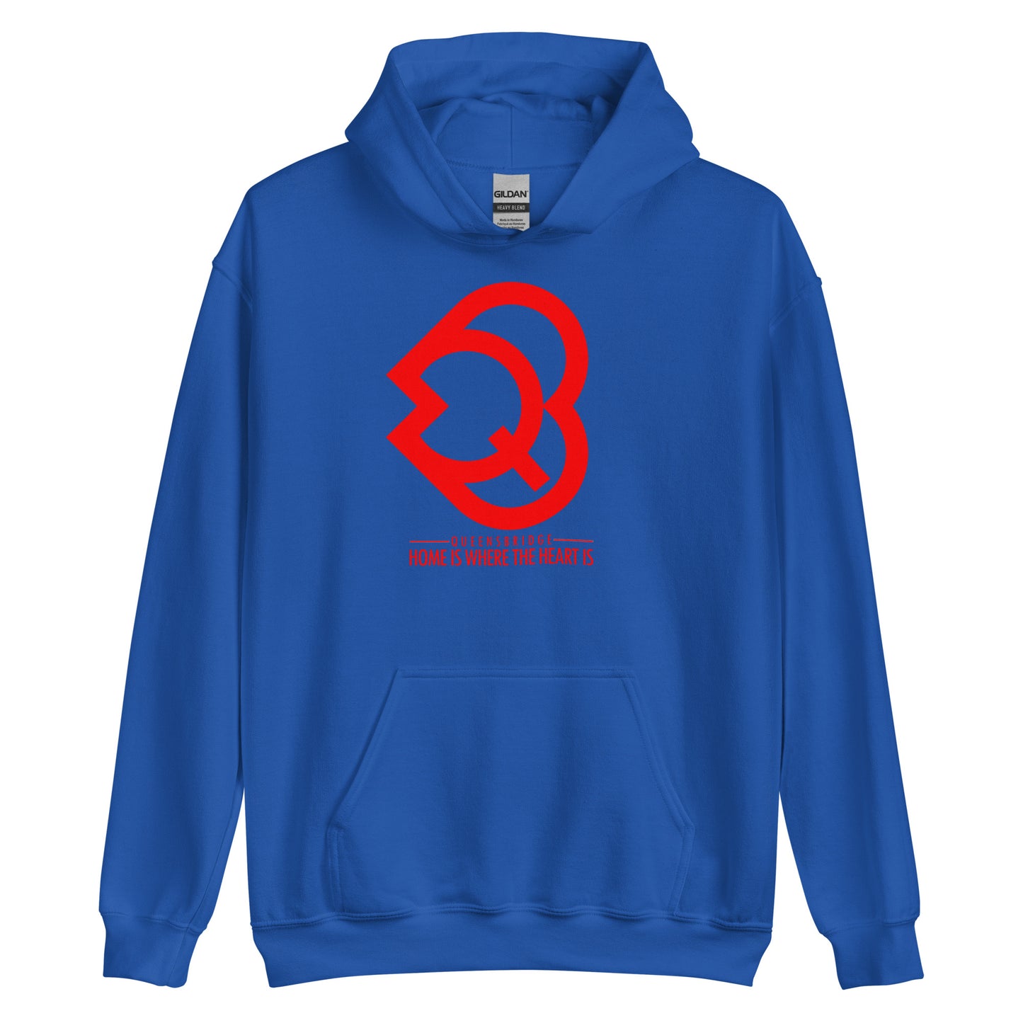 Qb Heart Unisex Hoodie