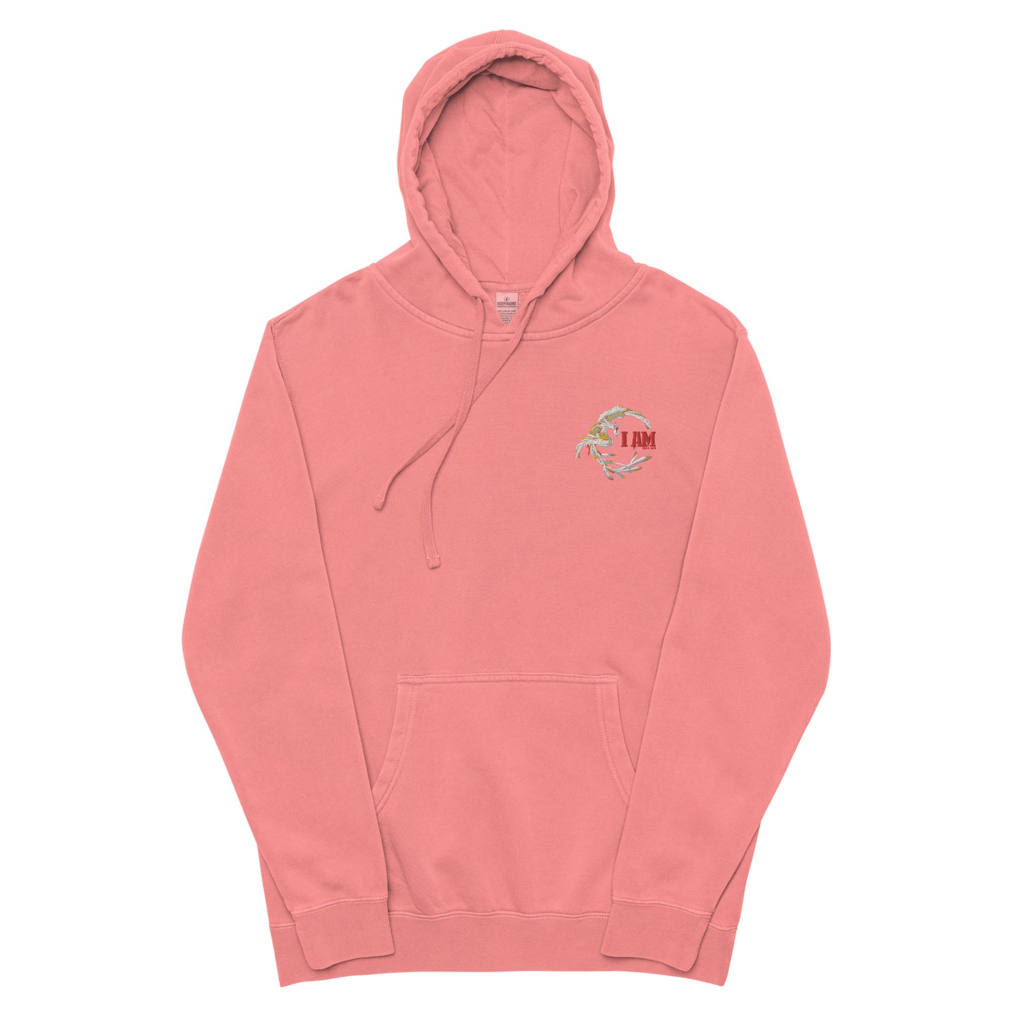 Brand logoUnisex pigment-dyed hoodie