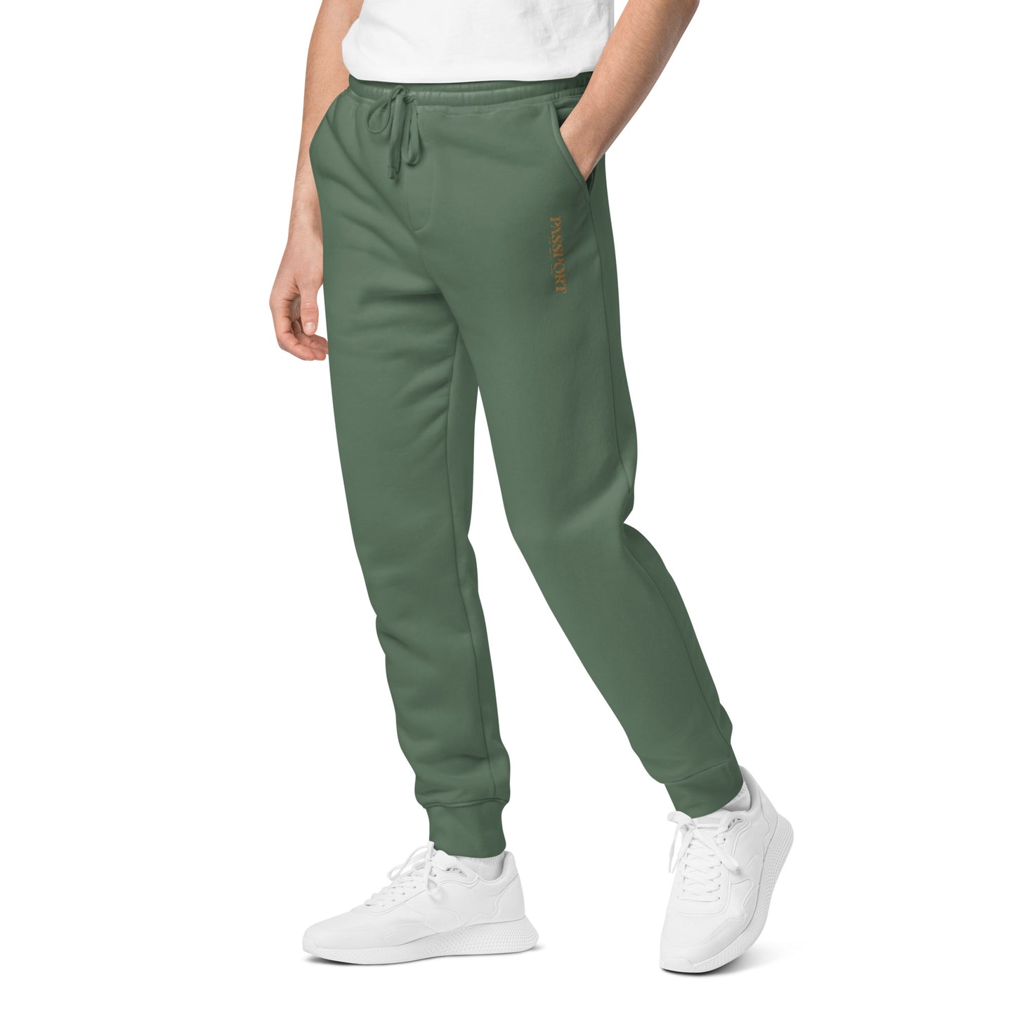 Passport Unisex pigment-dyed sweatpants