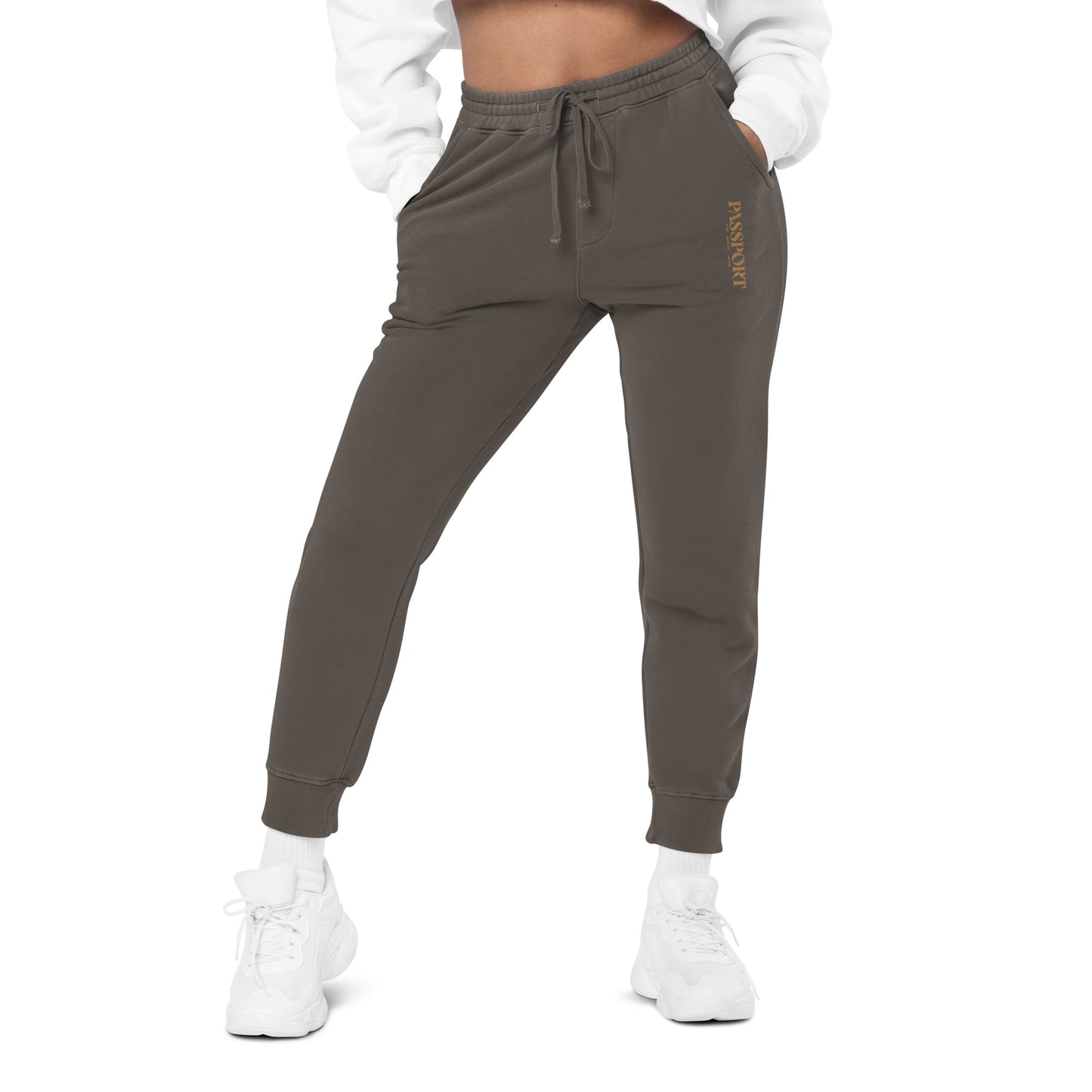 Passport Unisex pigment-dyed sweatpants