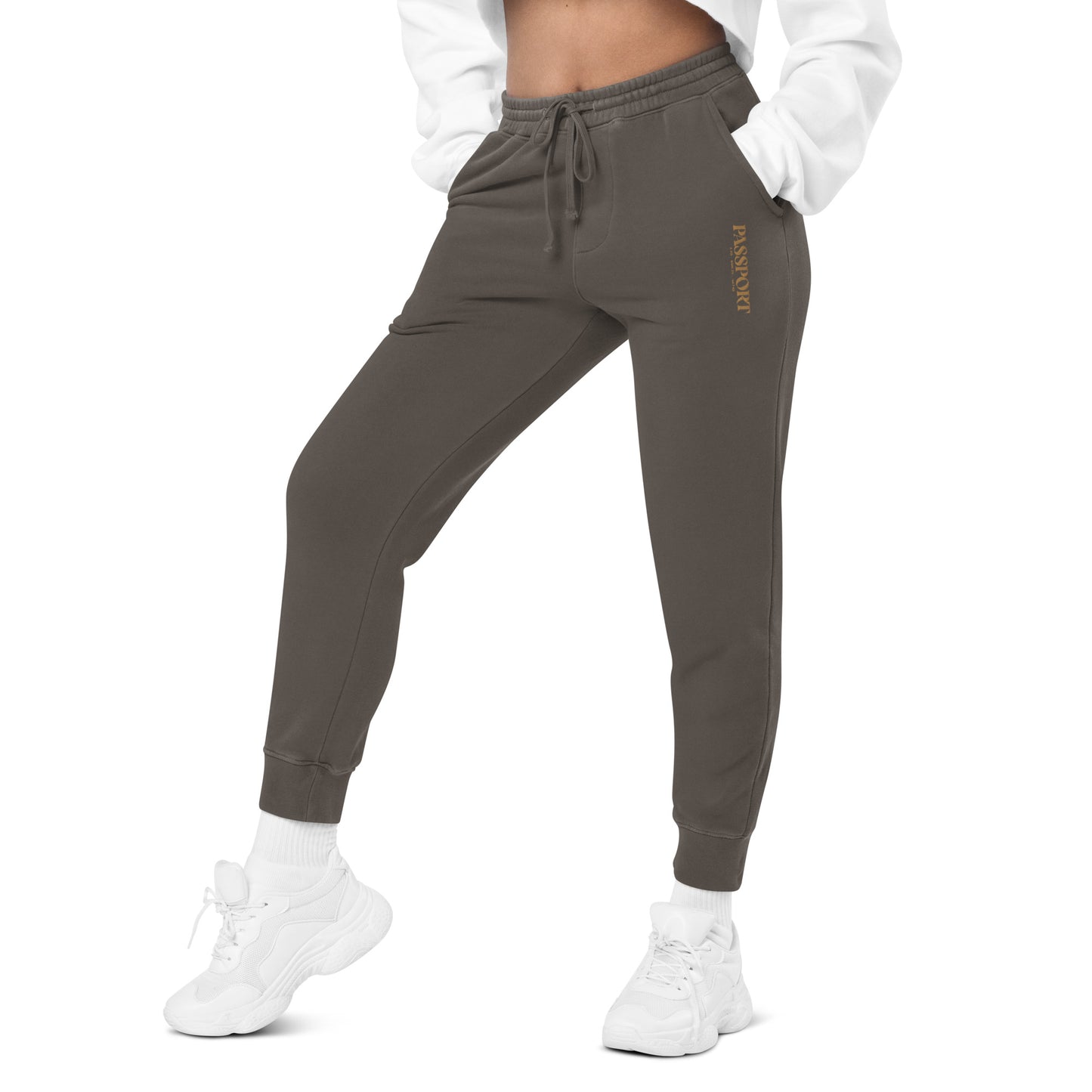 Passport Unisex pigment-dyed sweatpants